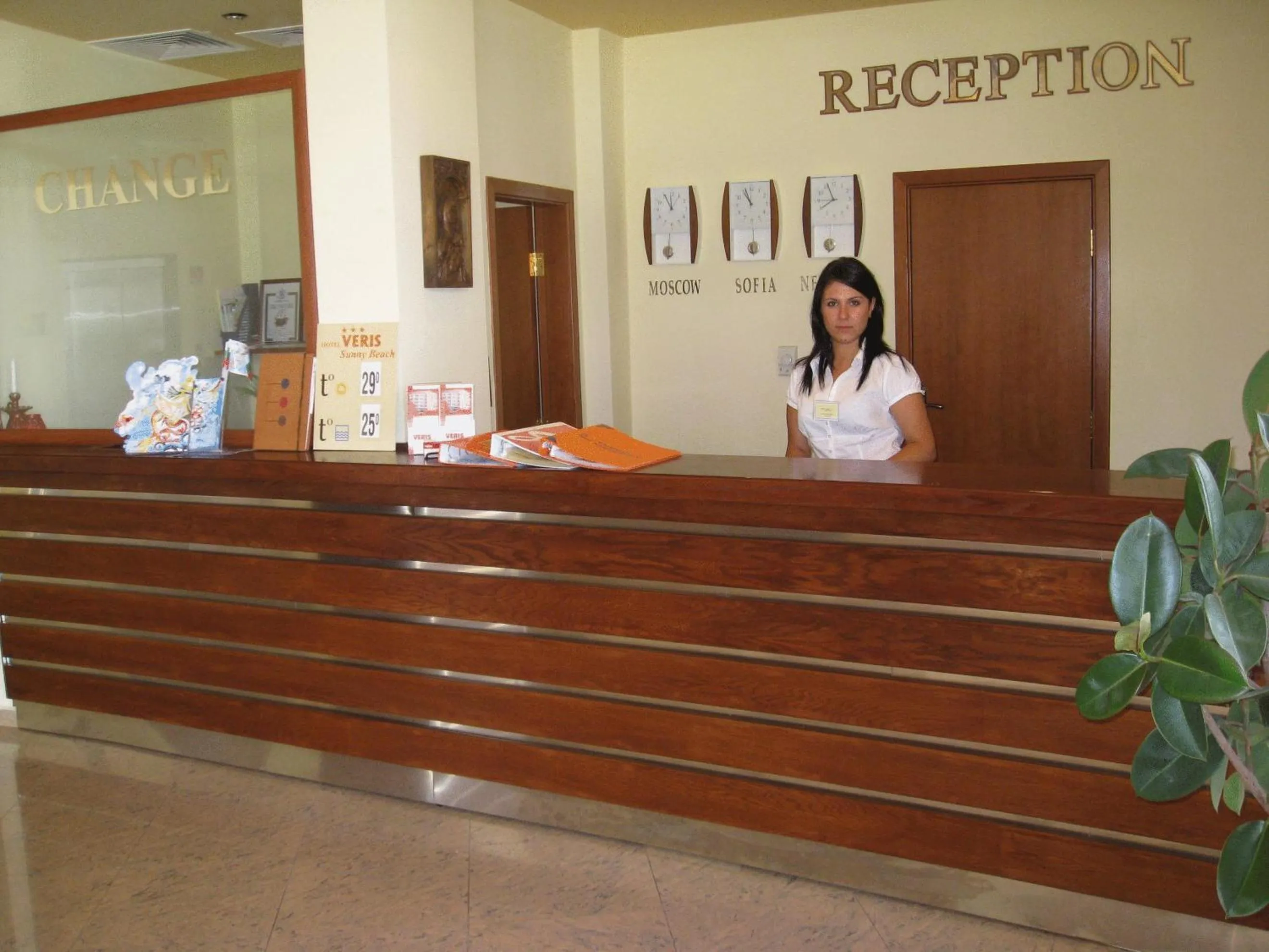 Lobby or reception in Hotel Veris