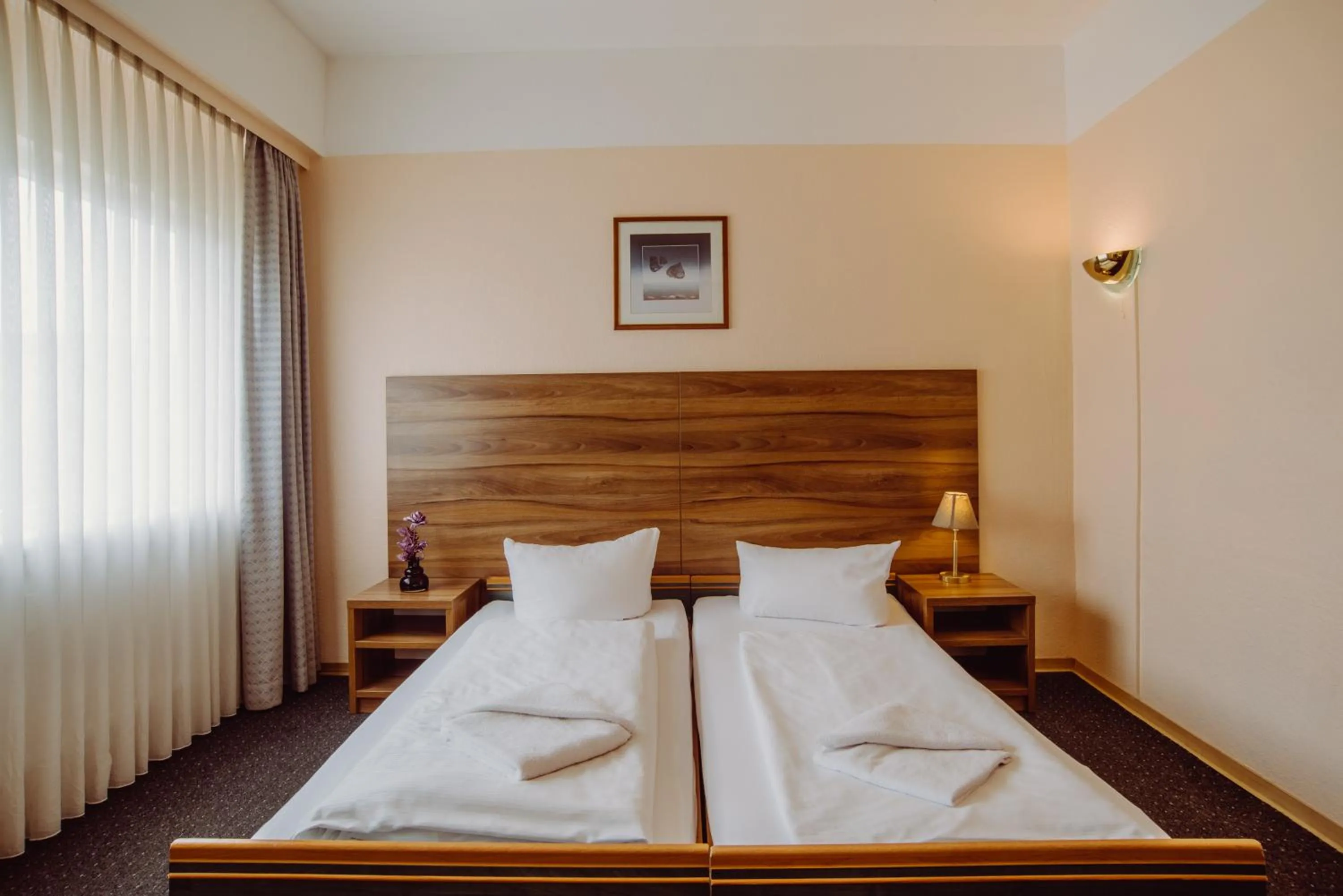 Bed in Alper Hotel am Potsdamer Platz