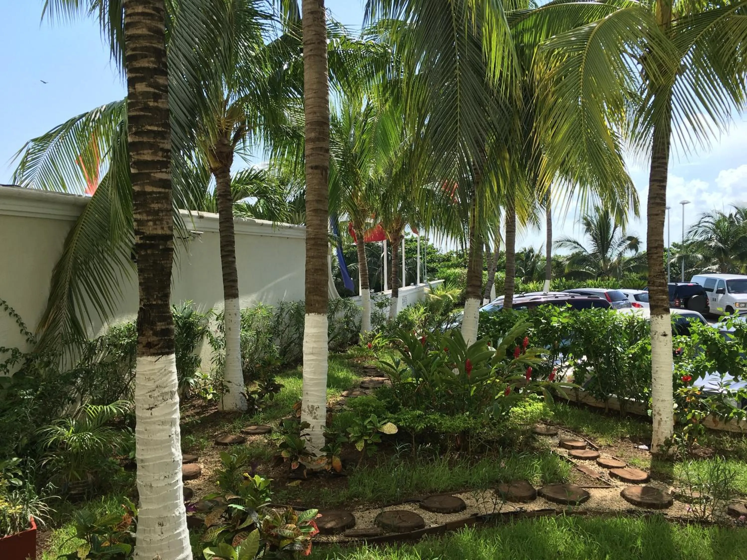 Garden in Cancun Plaza - Best Beach