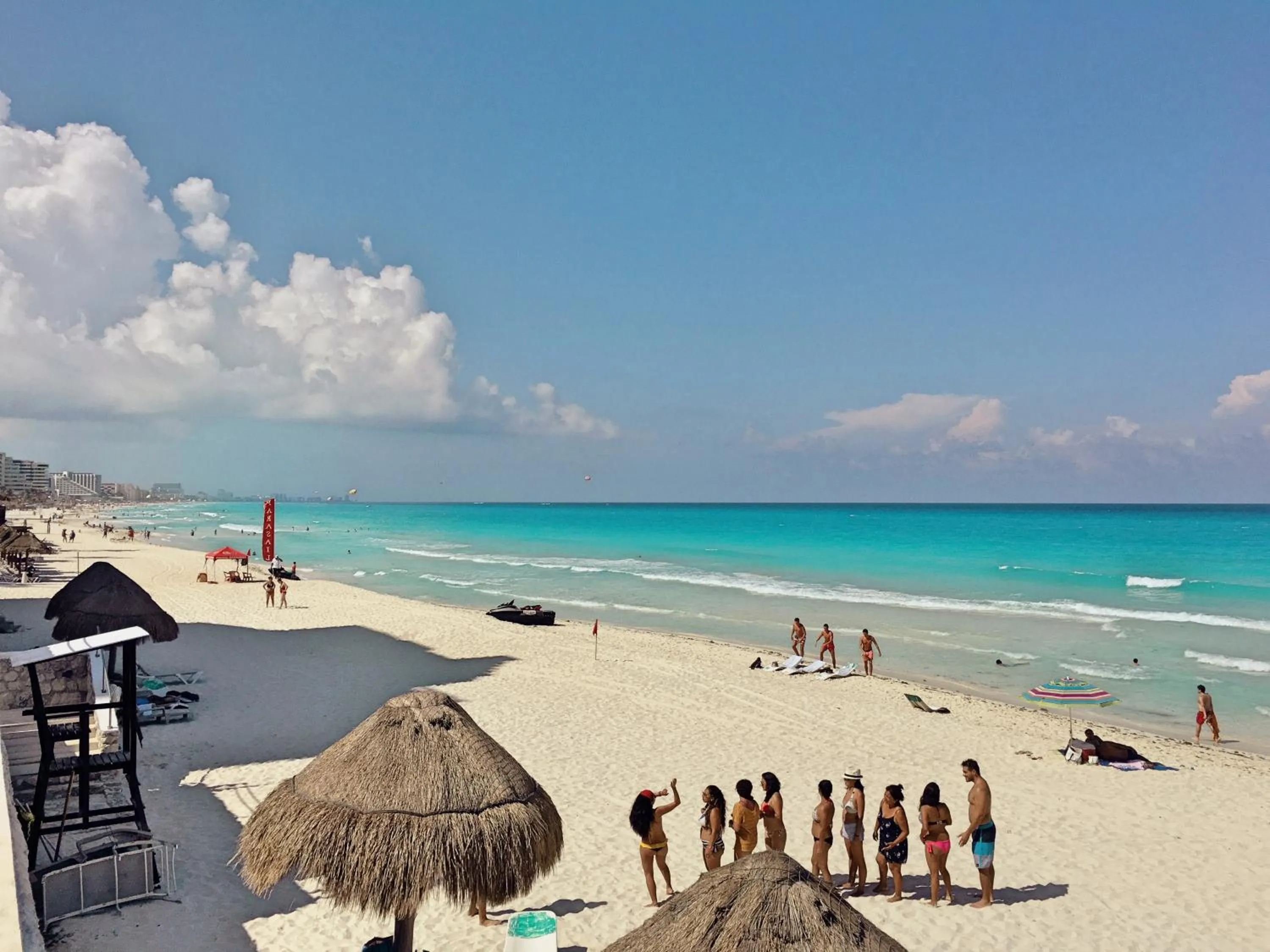 Beach in Cancun Plaza - Best Beach