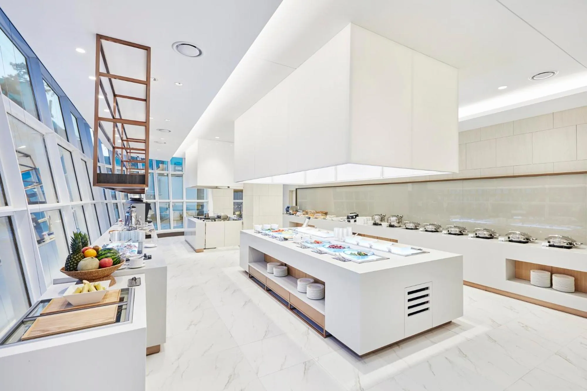 Breakfast in Skybay Hotel Gyeongpo