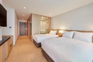 Bed in Skybay Hotel Gyeongpo