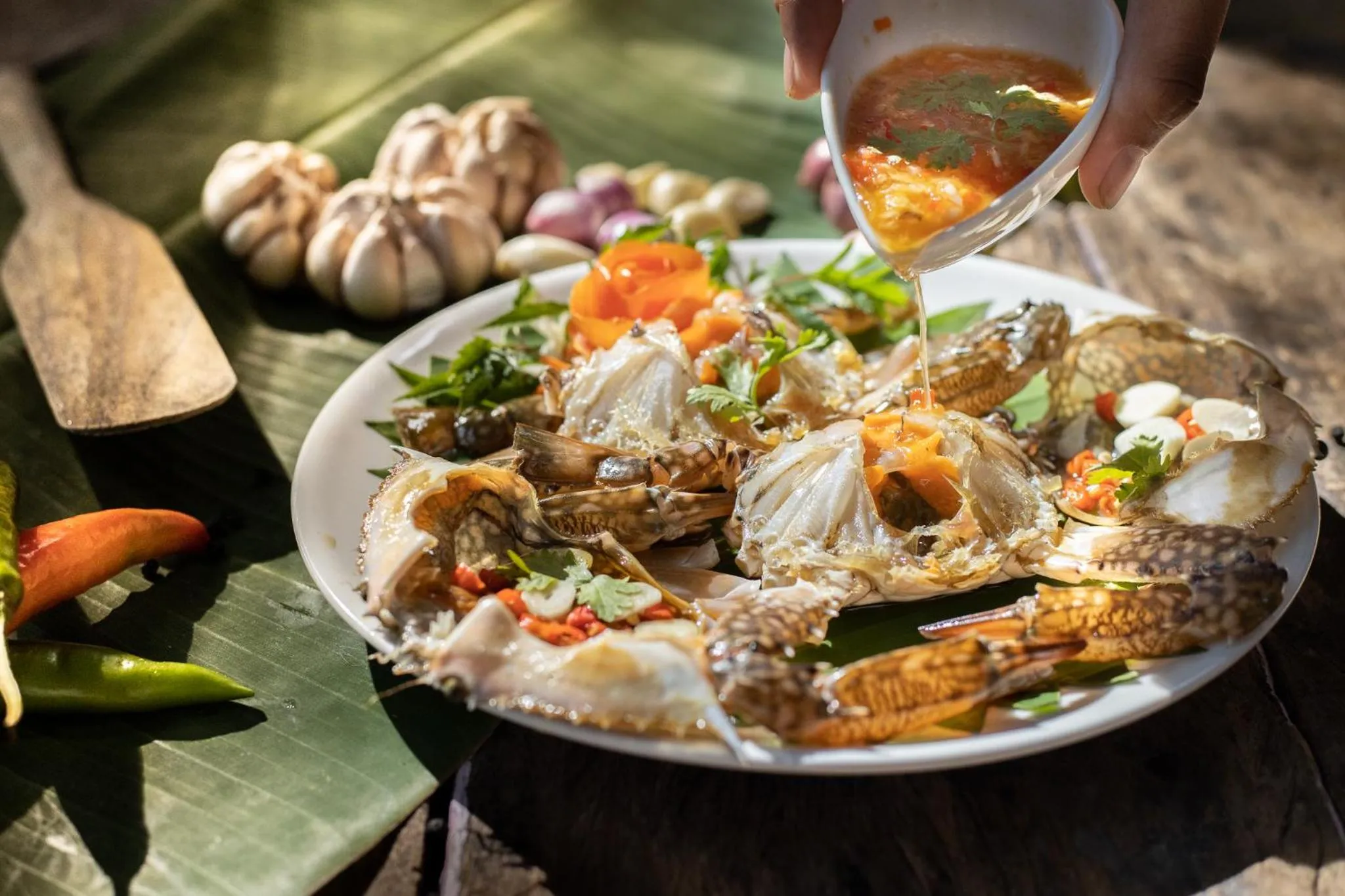 Food and drinks in Pak Nam Resort