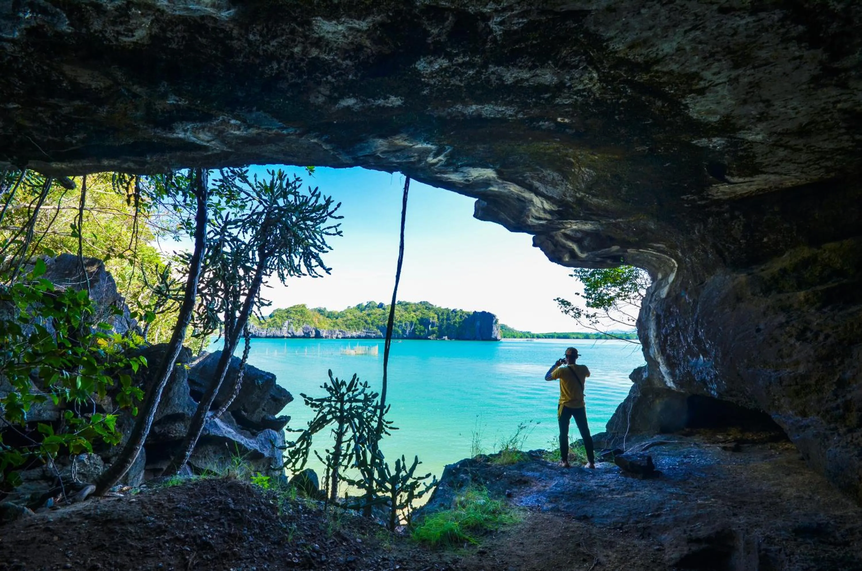 Natural landscape in Pak Nam Resort