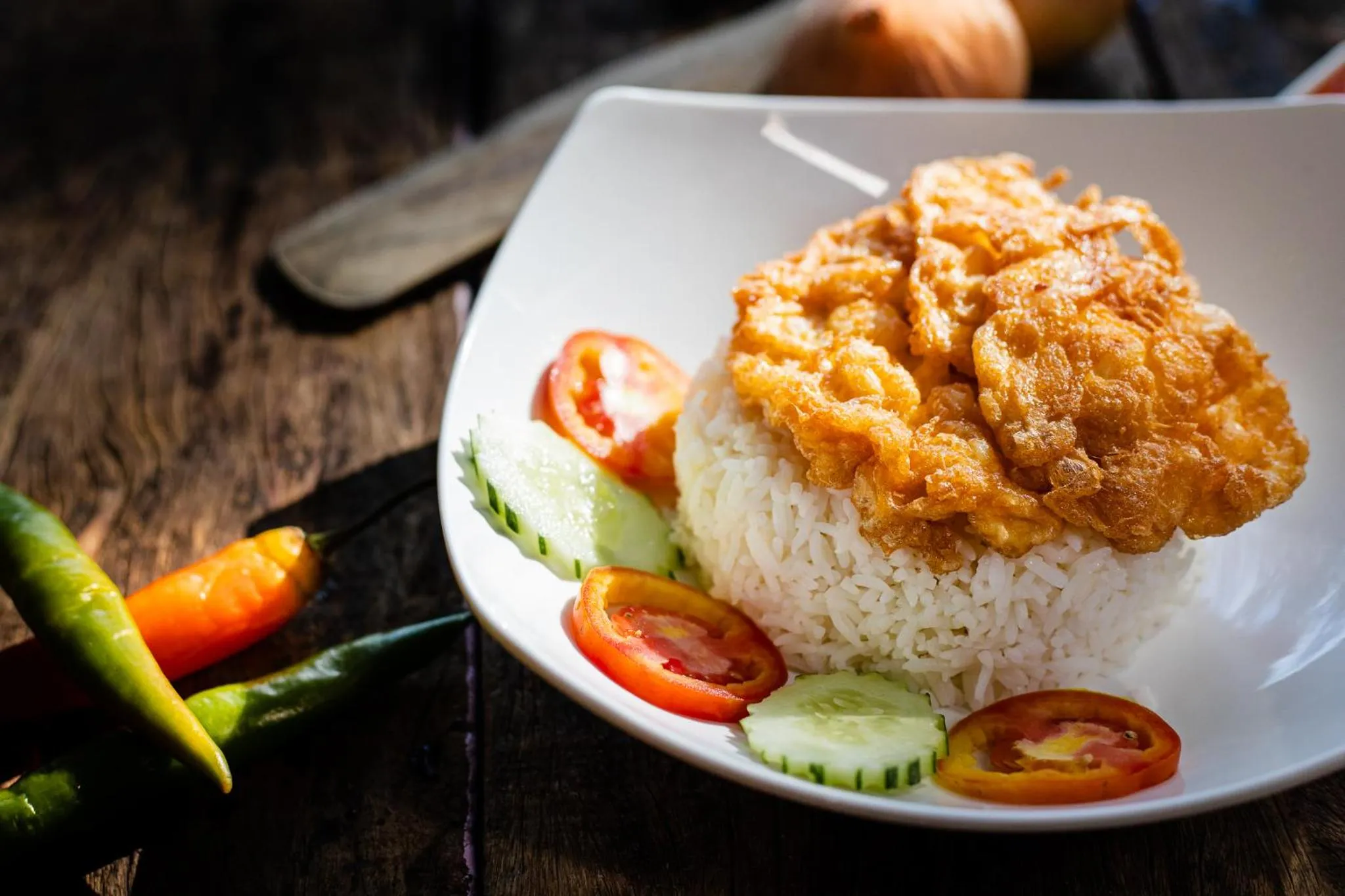 Food and drinks in Pak Nam Resort