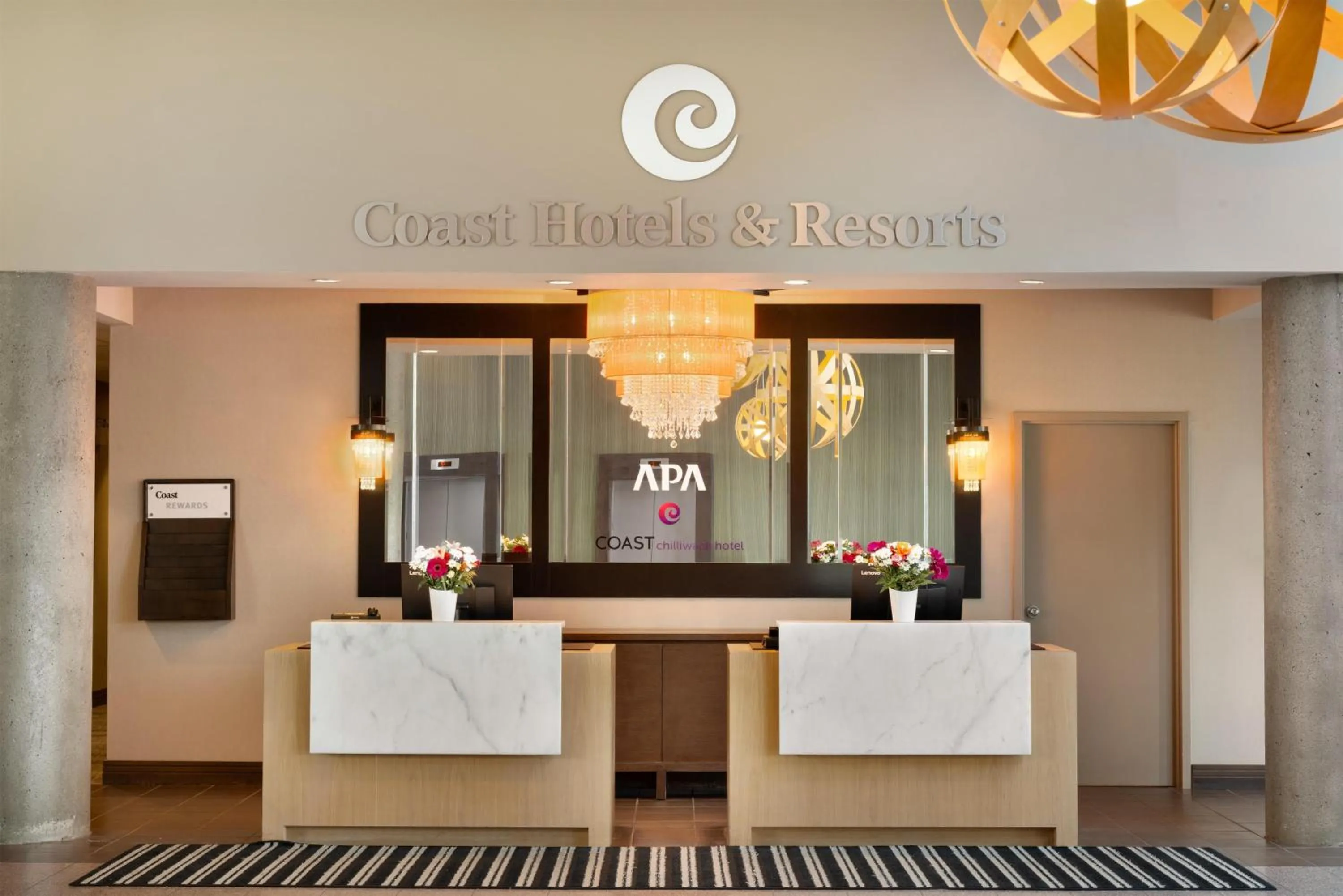 Lobby or reception in Coast Chilliwack Hotel by APA