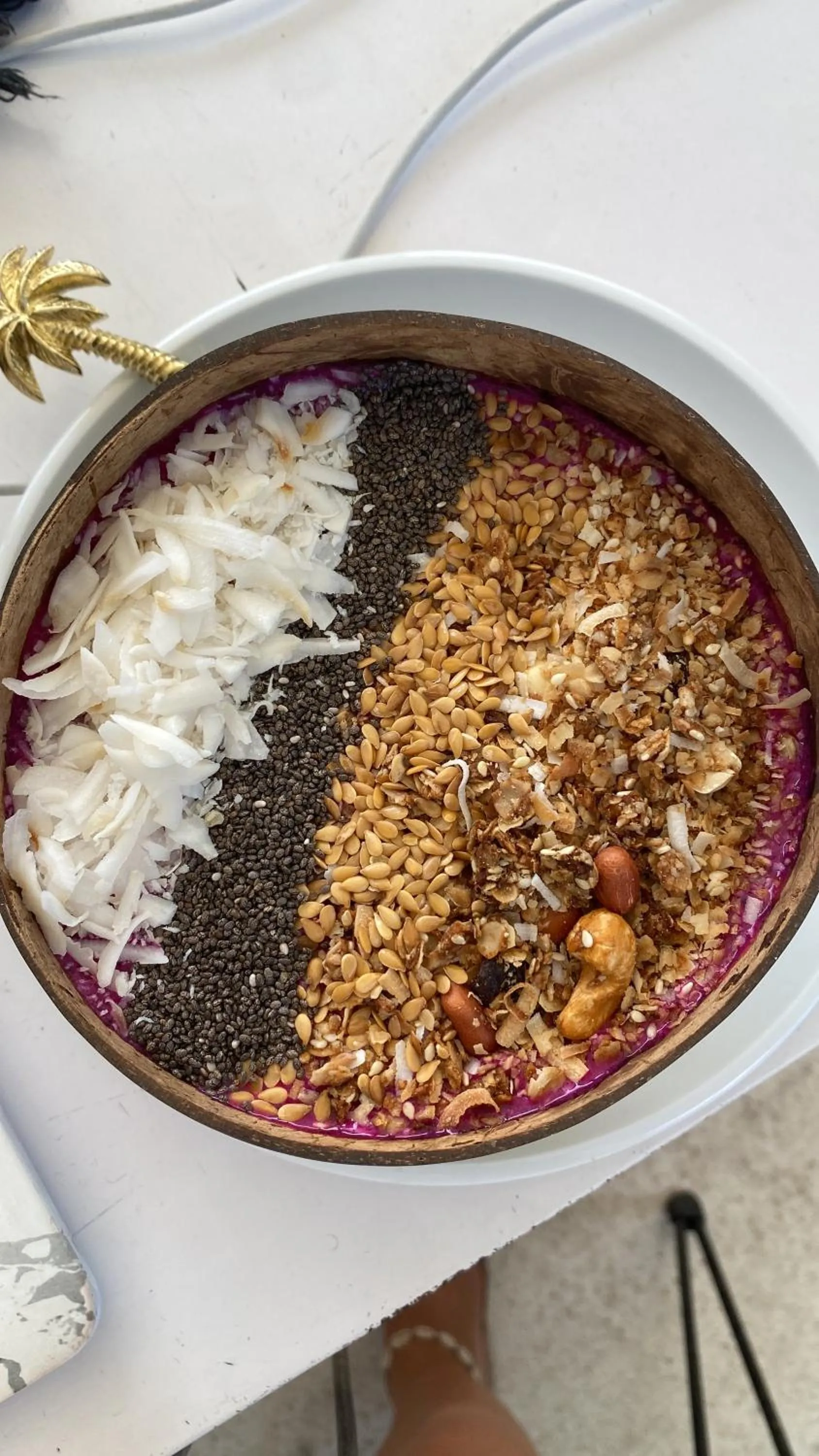 Breakfast in White Palm Hotel Uluwatu Bali