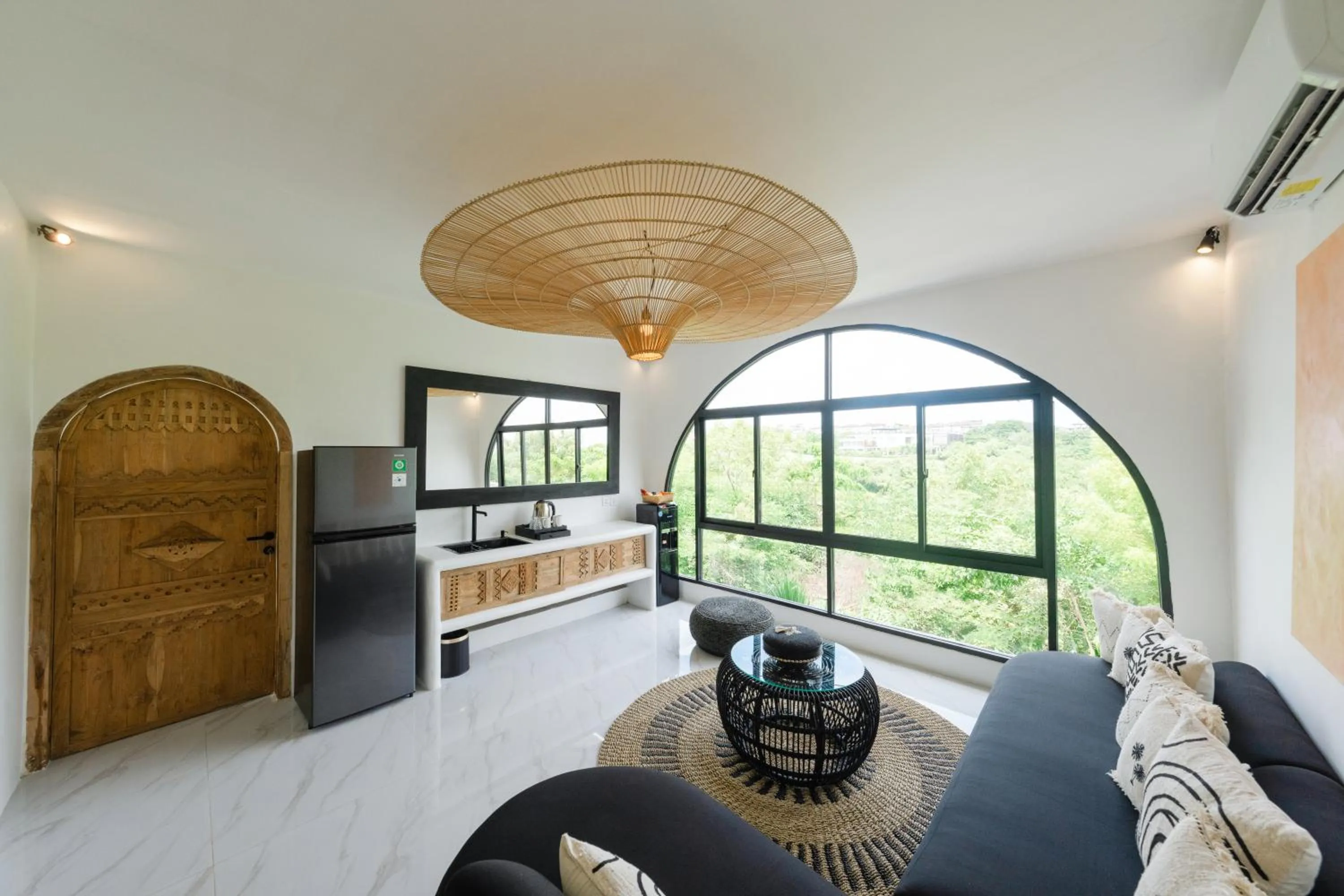 Golfcourse, Bed in White Palm Hotel Uluwatu Bali