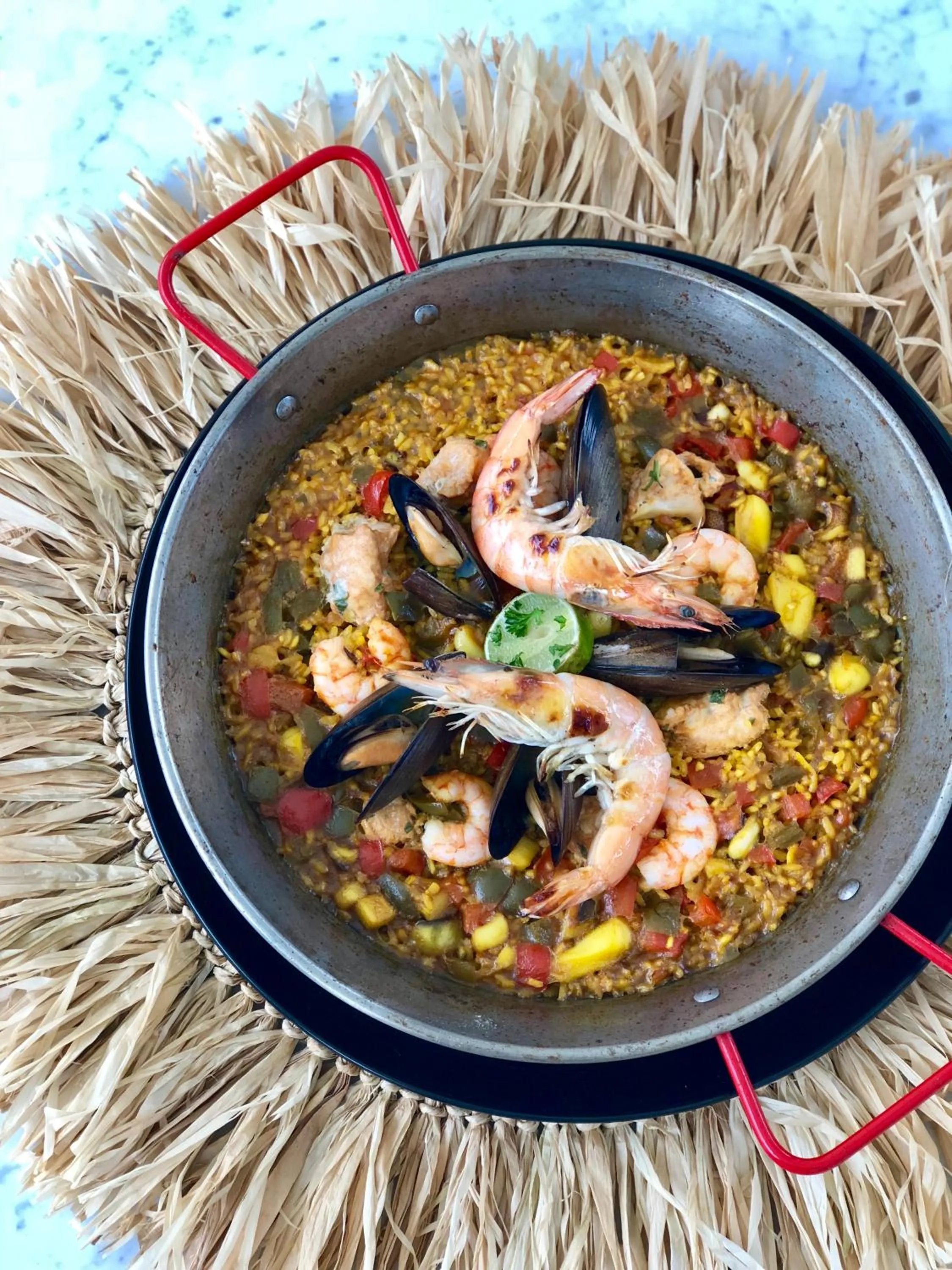 Food close-up in White Palm Hotel Uluwatu Bali