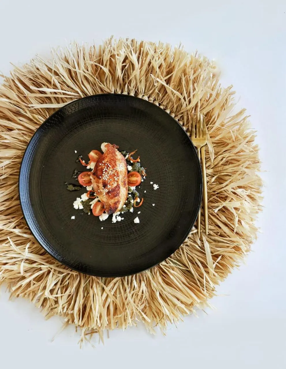 Food close-up in White Palm Hotel Uluwatu Bali