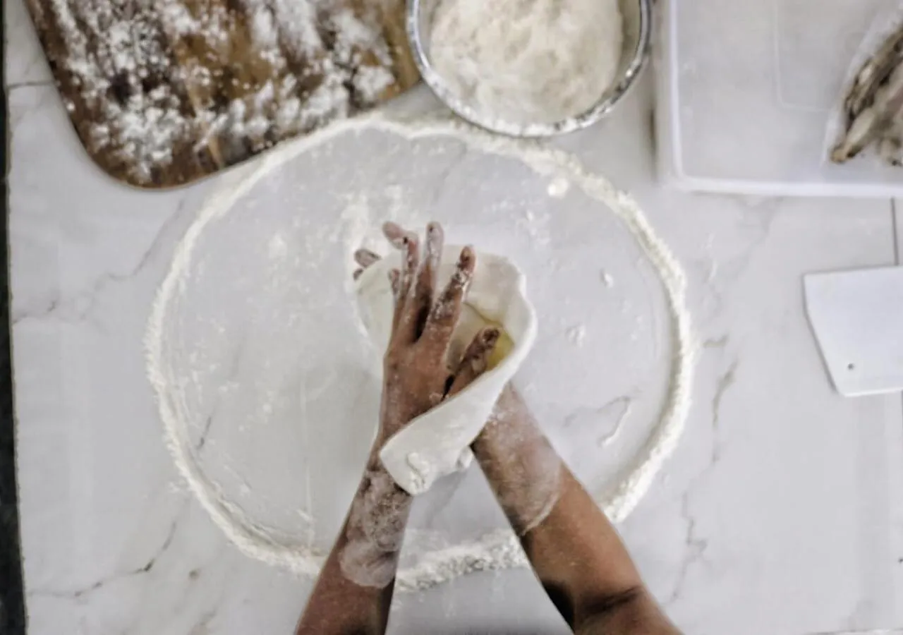 Food close-up in White Palm Hotel Uluwatu Bali