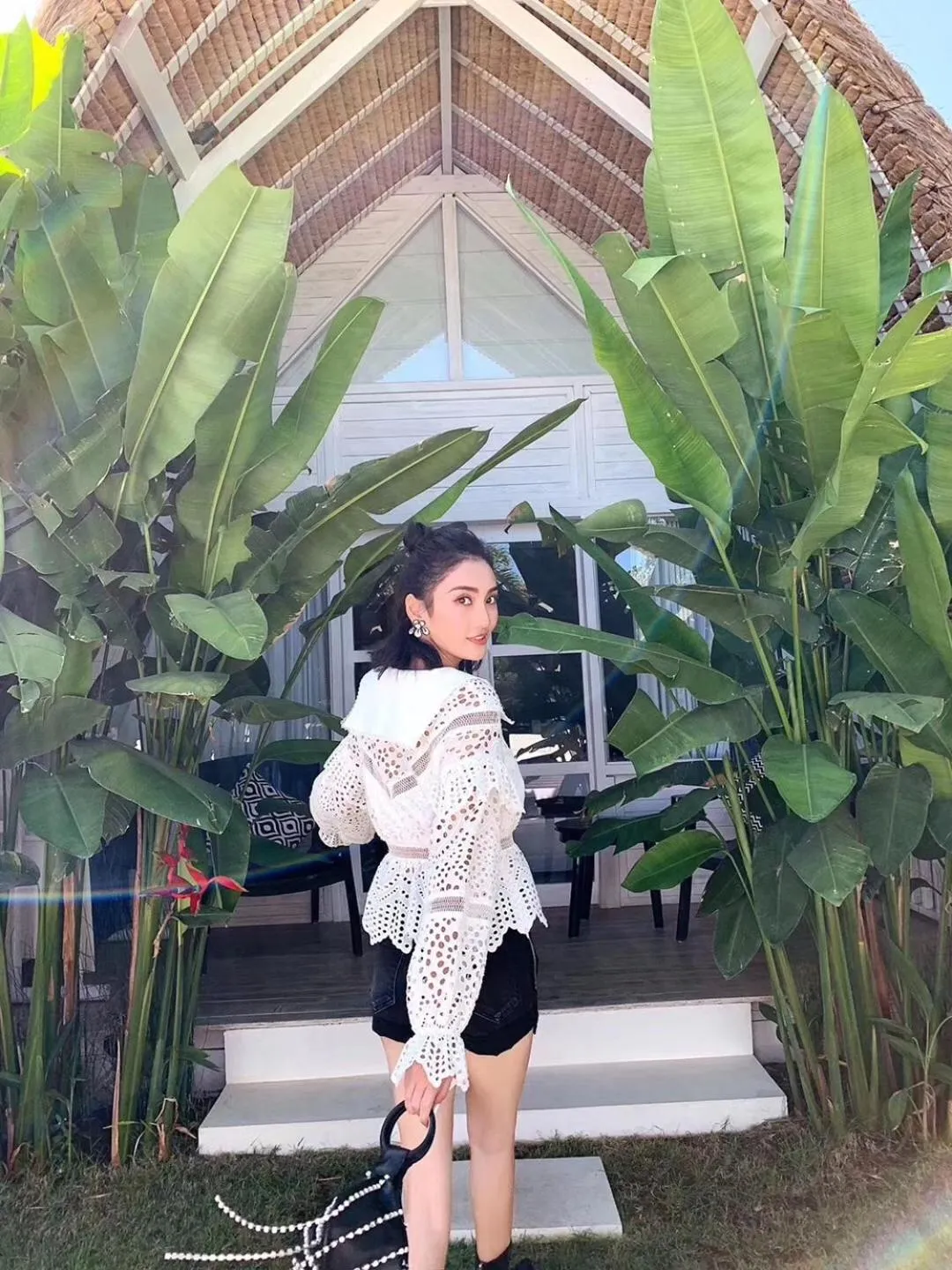 View (from property/room) in White Palm Hotel Uluwatu Bali