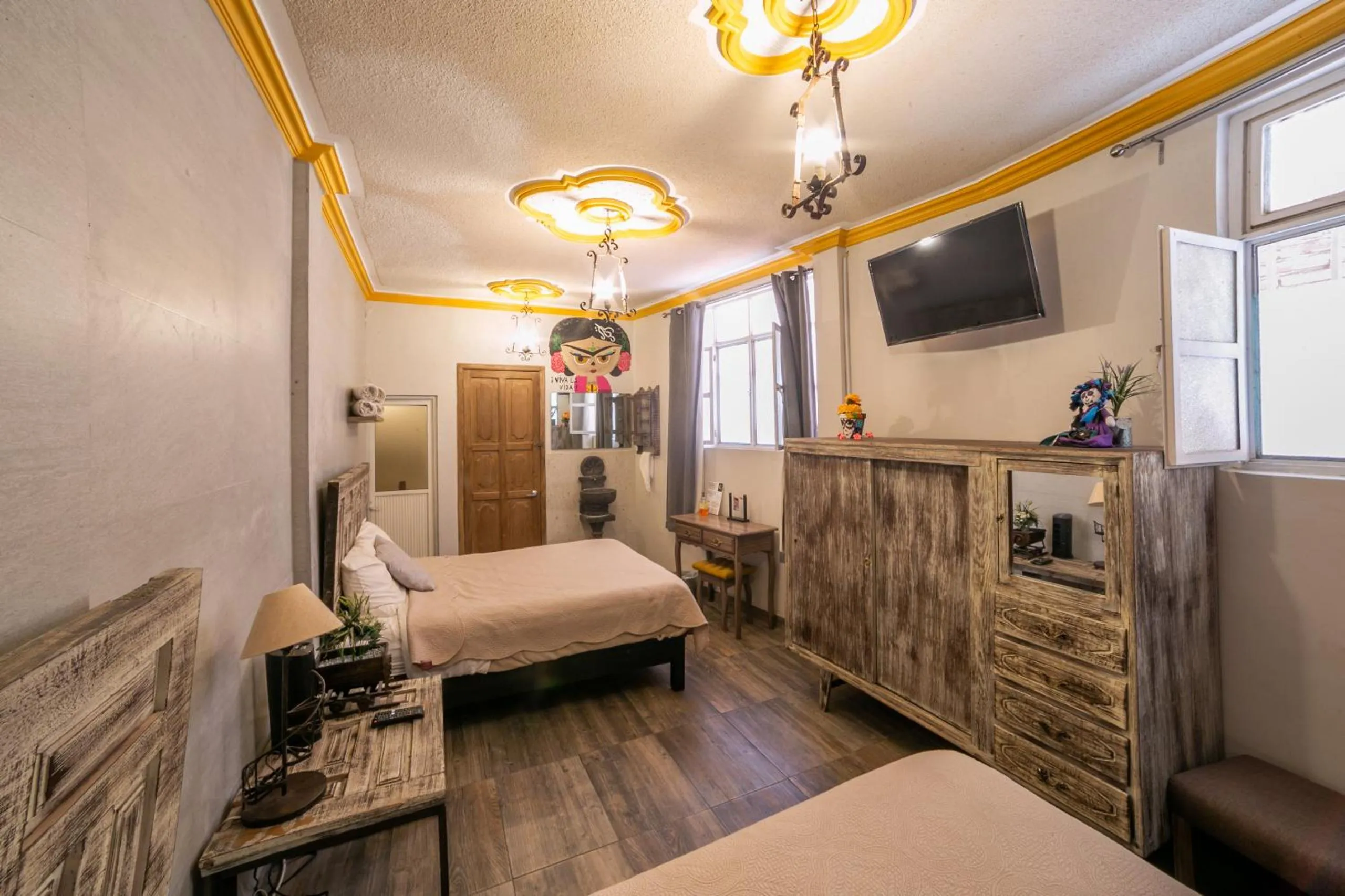 Bed in Casa El Ombligo de la Luna