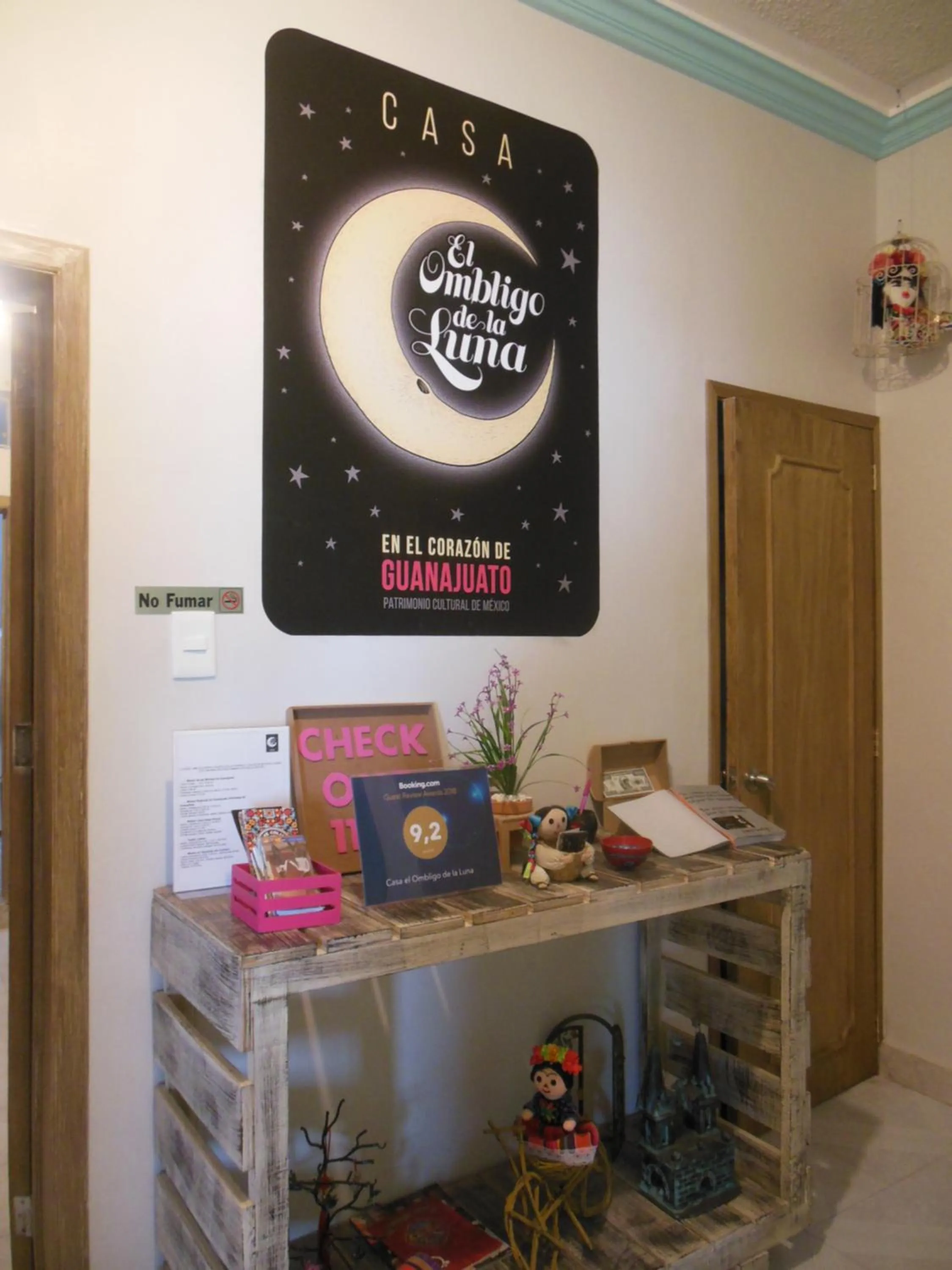 Lobby or reception in Casa El Ombligo de la Luna