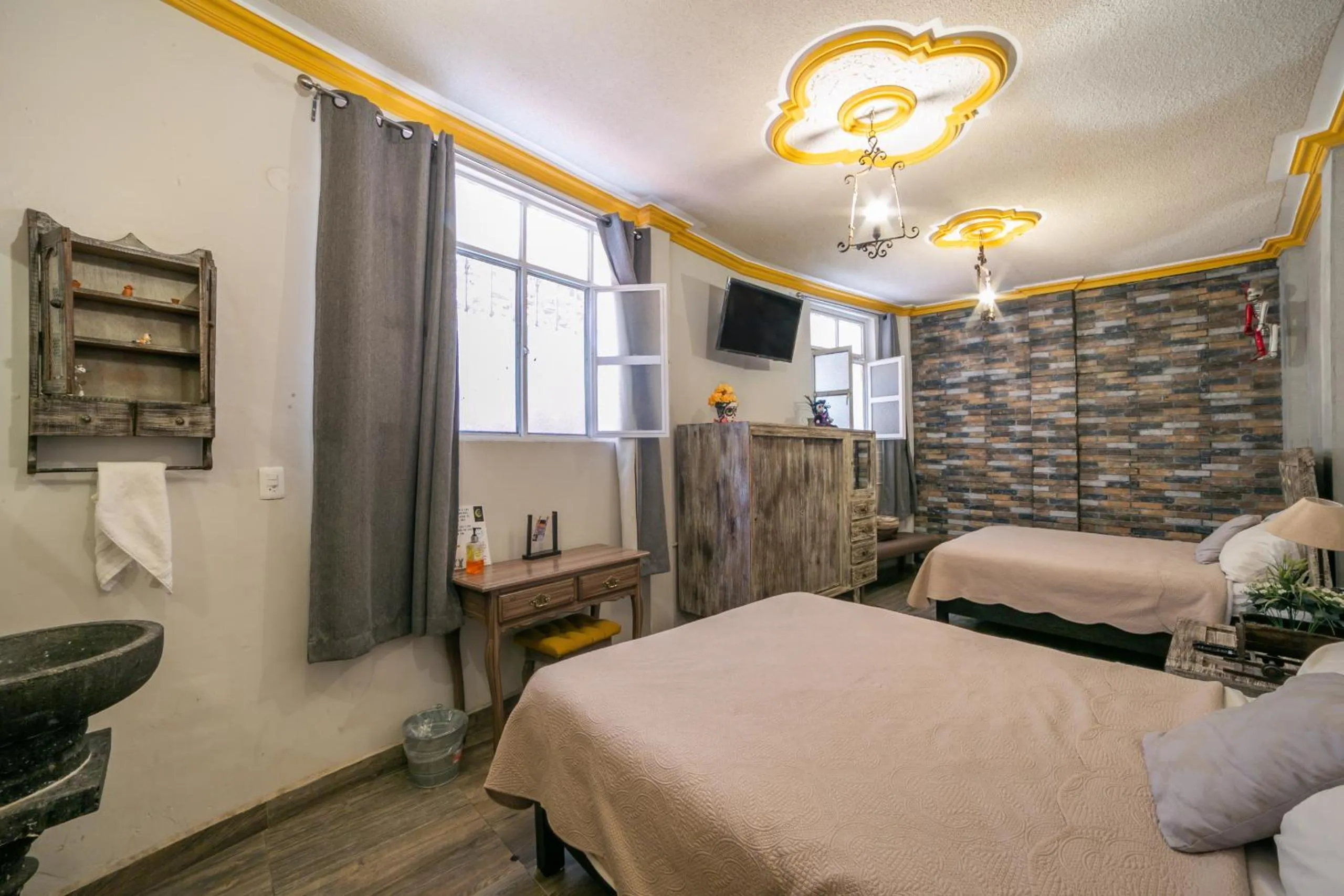 Bed in Casa El Ombligo de la Luna