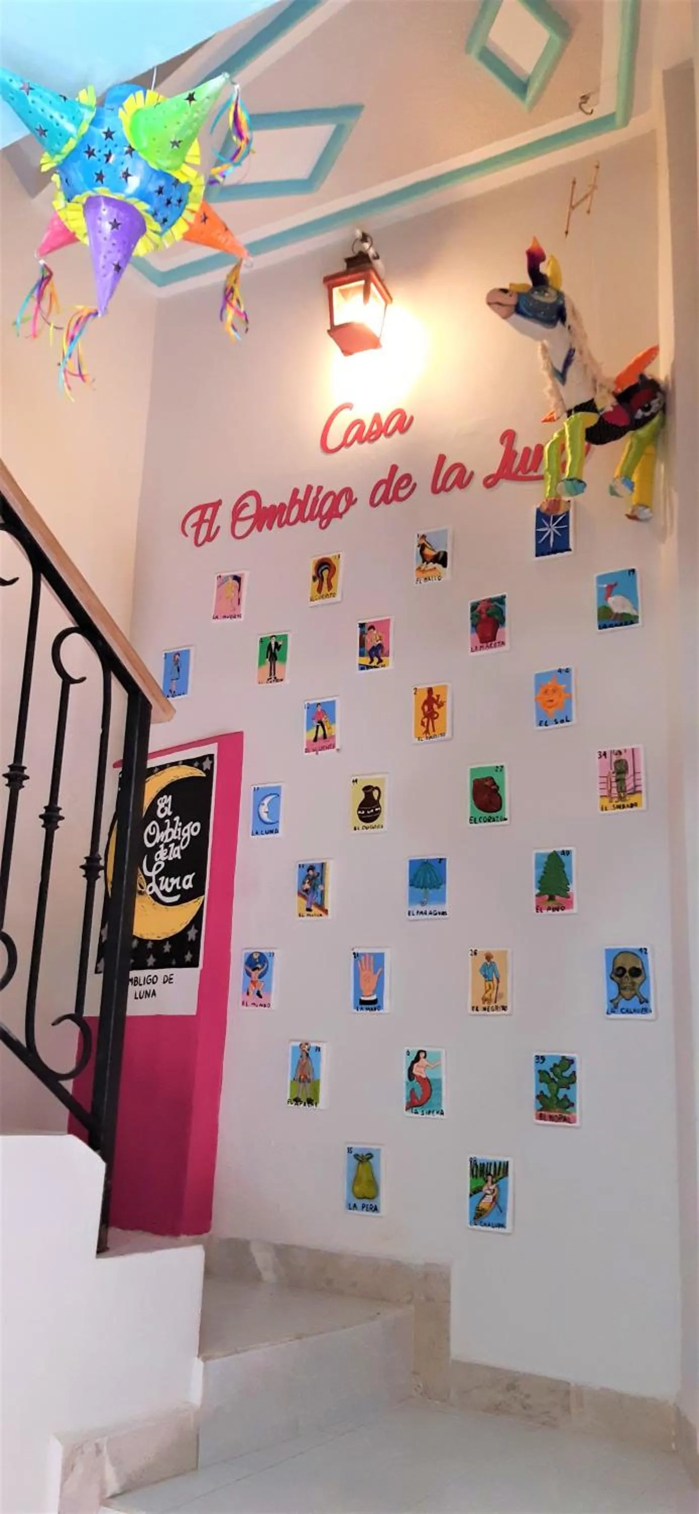 Lobby or reception in Casa El Ombligo de la Luna