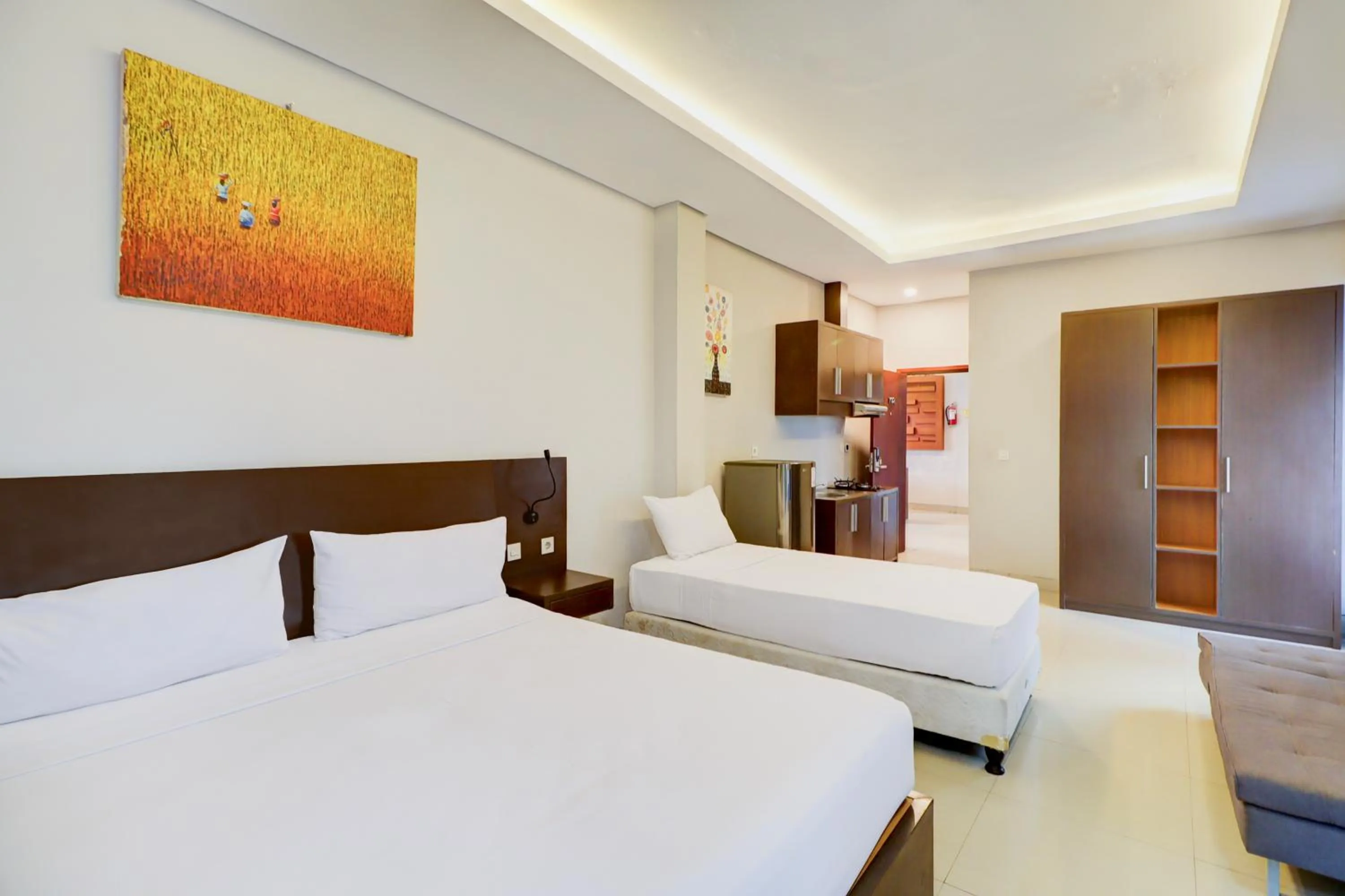 Bed in Collection O Bali near Sanur Beach formerly Akarsa Transit