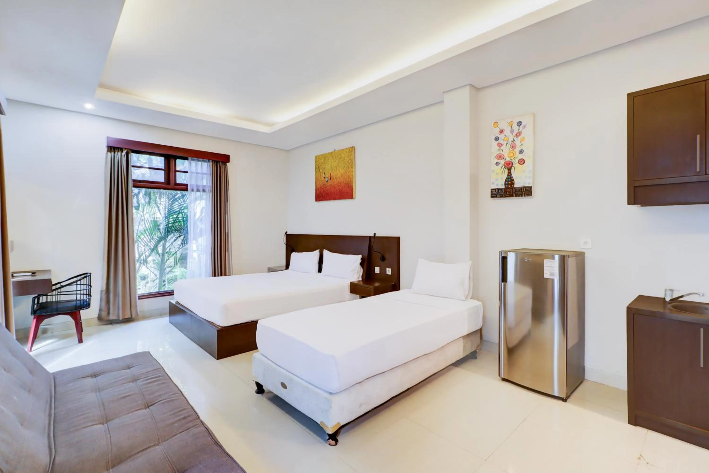 Bed in Collection O Bali near Sanur Beach formerly Akarsa Transit
