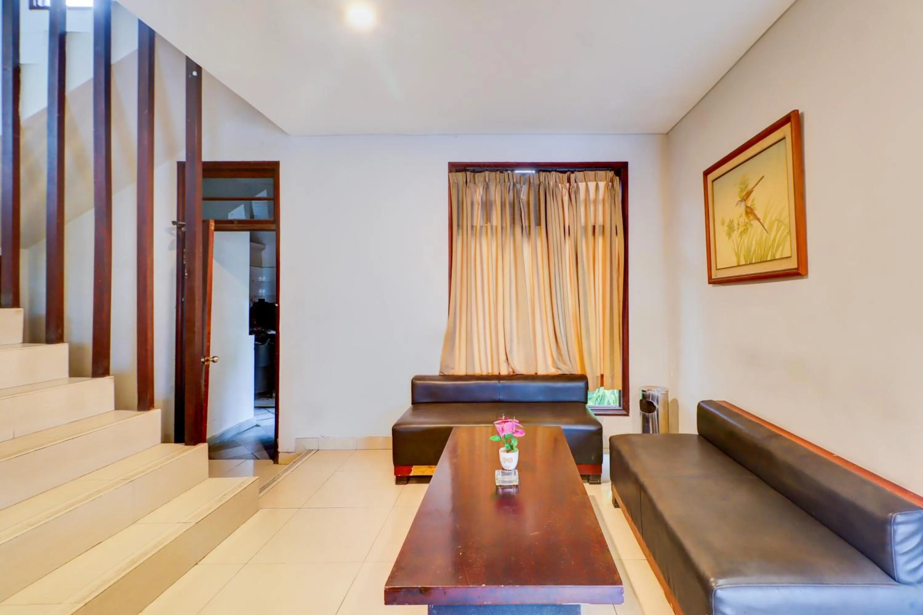 Seating area in Collection O Bali near Sanur Beach formerly Akarsa Transit