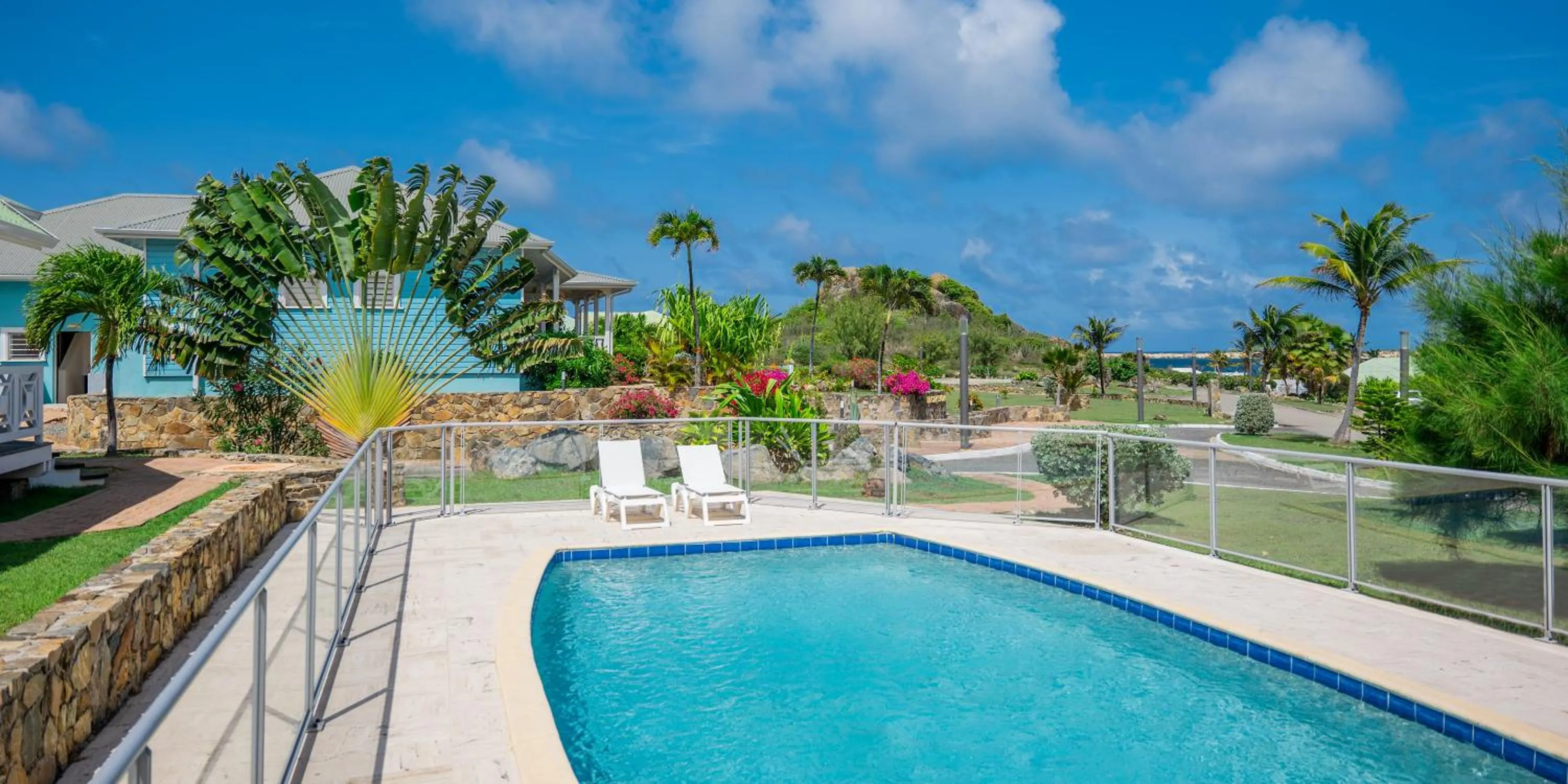 Swimming pool in Esmeralda Resort - Orient Bay