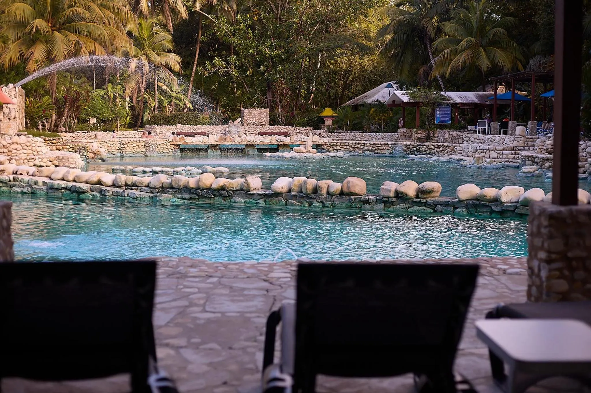 Natural landscape in Chan-Kah Resort Village