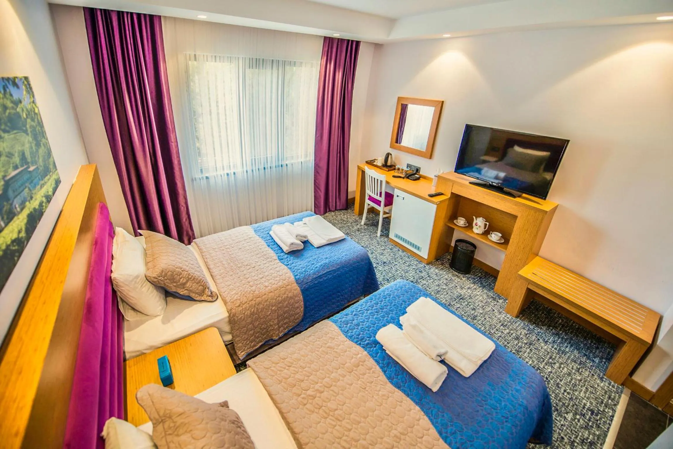 Bed in Golden Inn Hotel Uzungöl