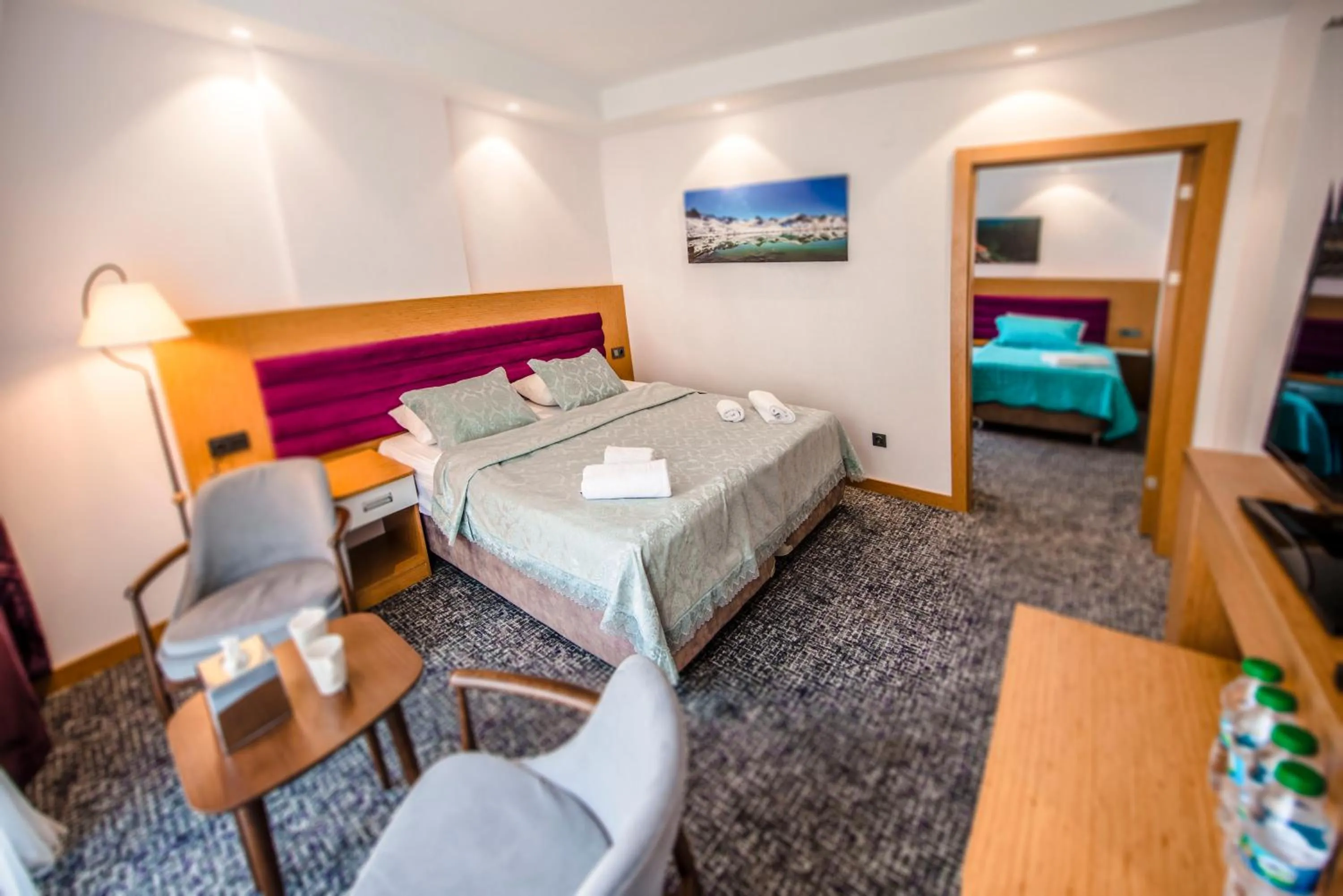 Bed in Golden Inn Hotel Uzungöl