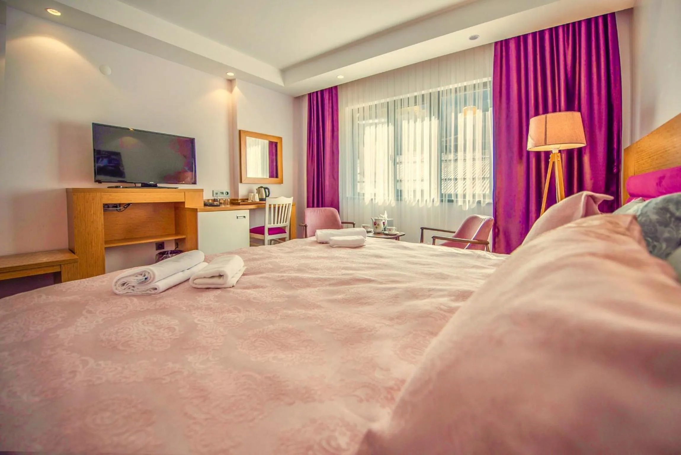 Bed in Golden Inn Hotel Uzungöl