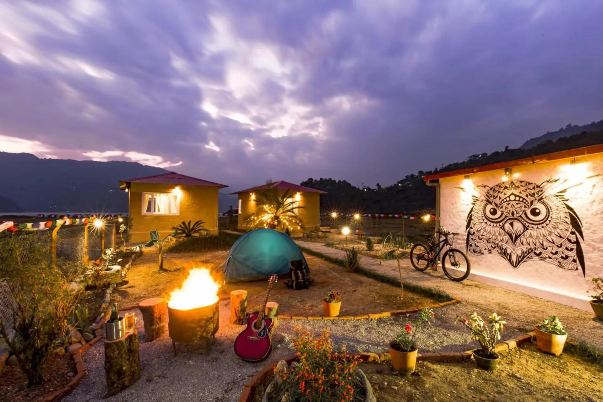 Property building in Zostel Pokhara