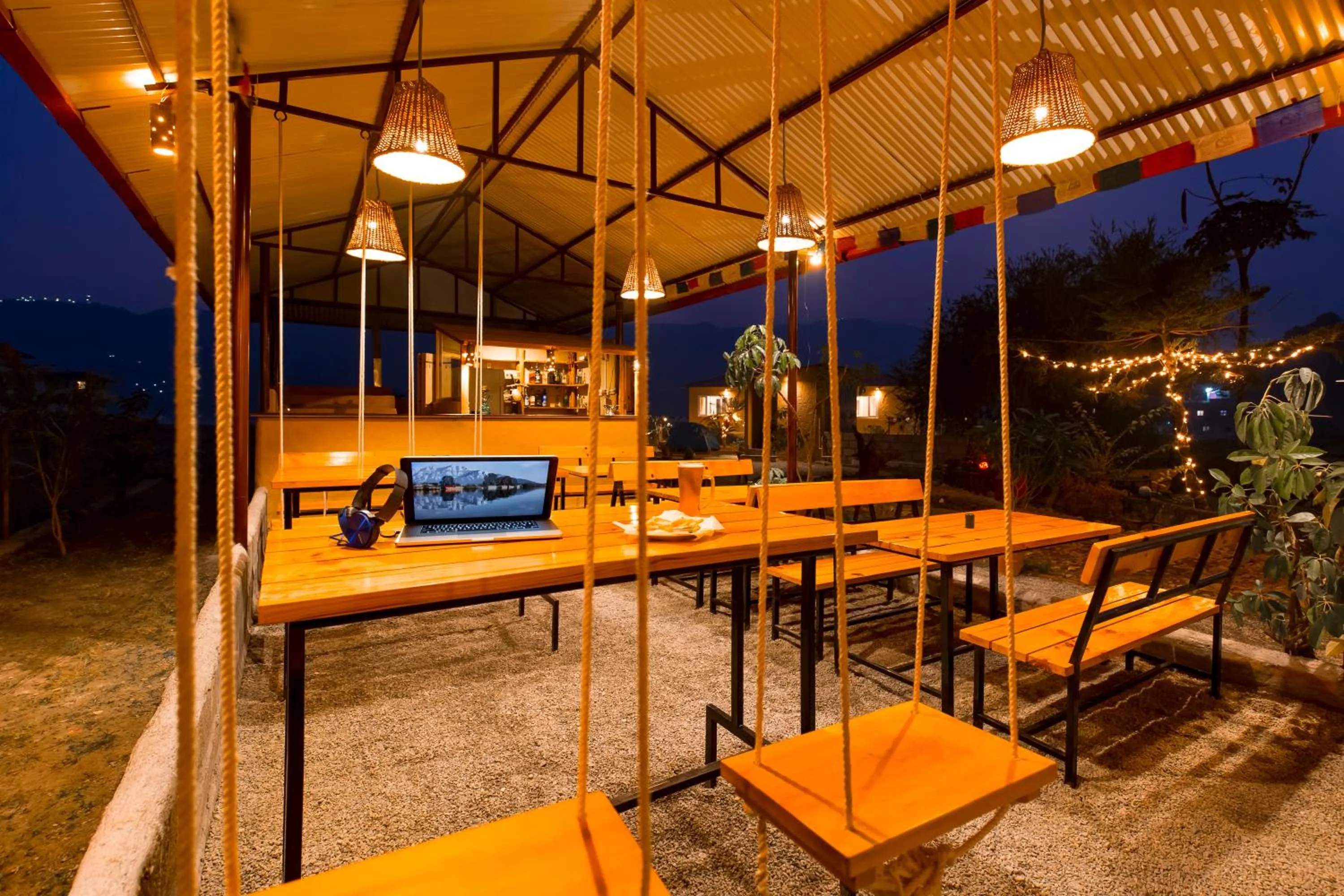 Restaurant/places to eat in Zostel Pokhara