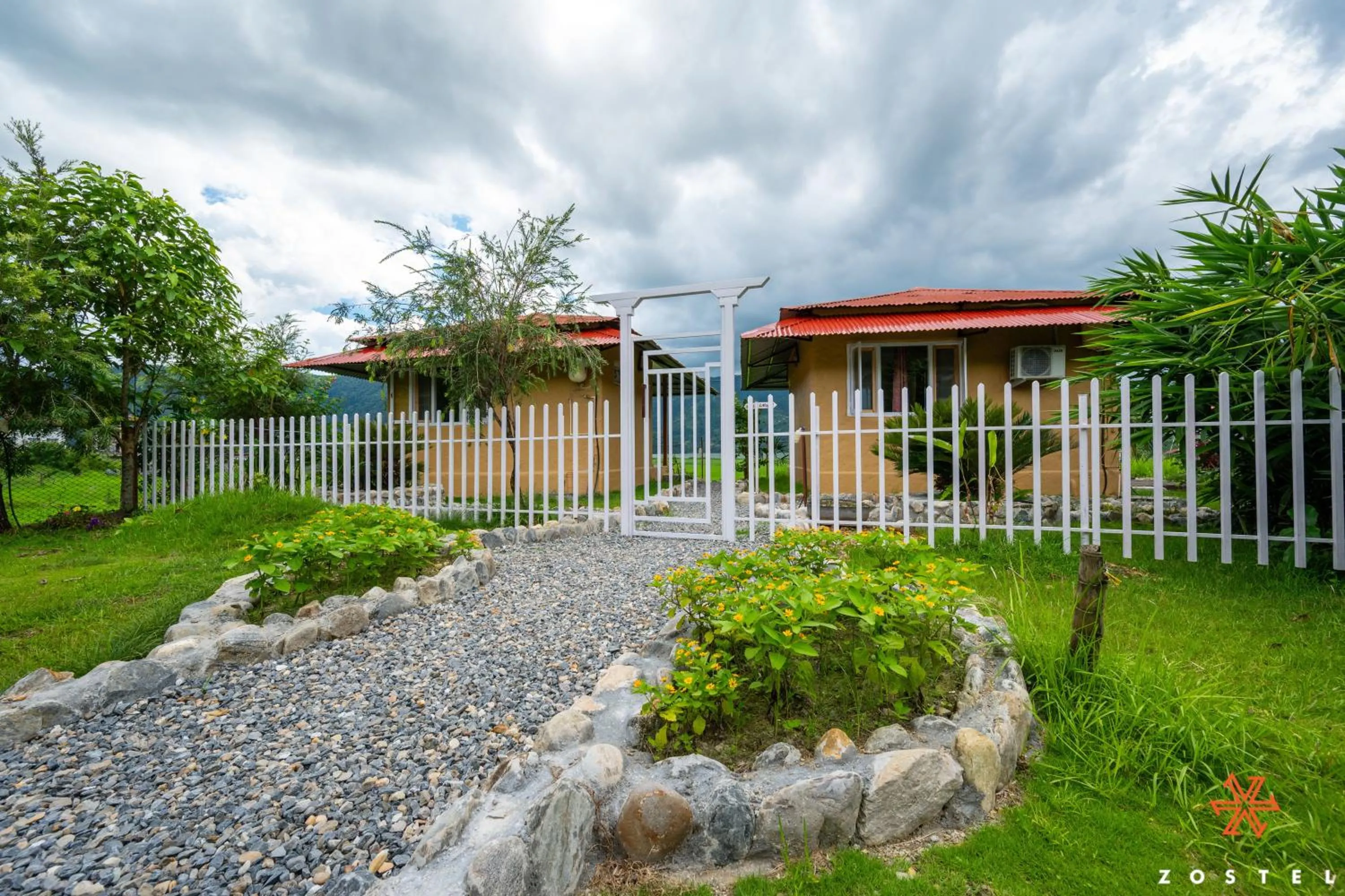 Property building in Zostel Pokhara