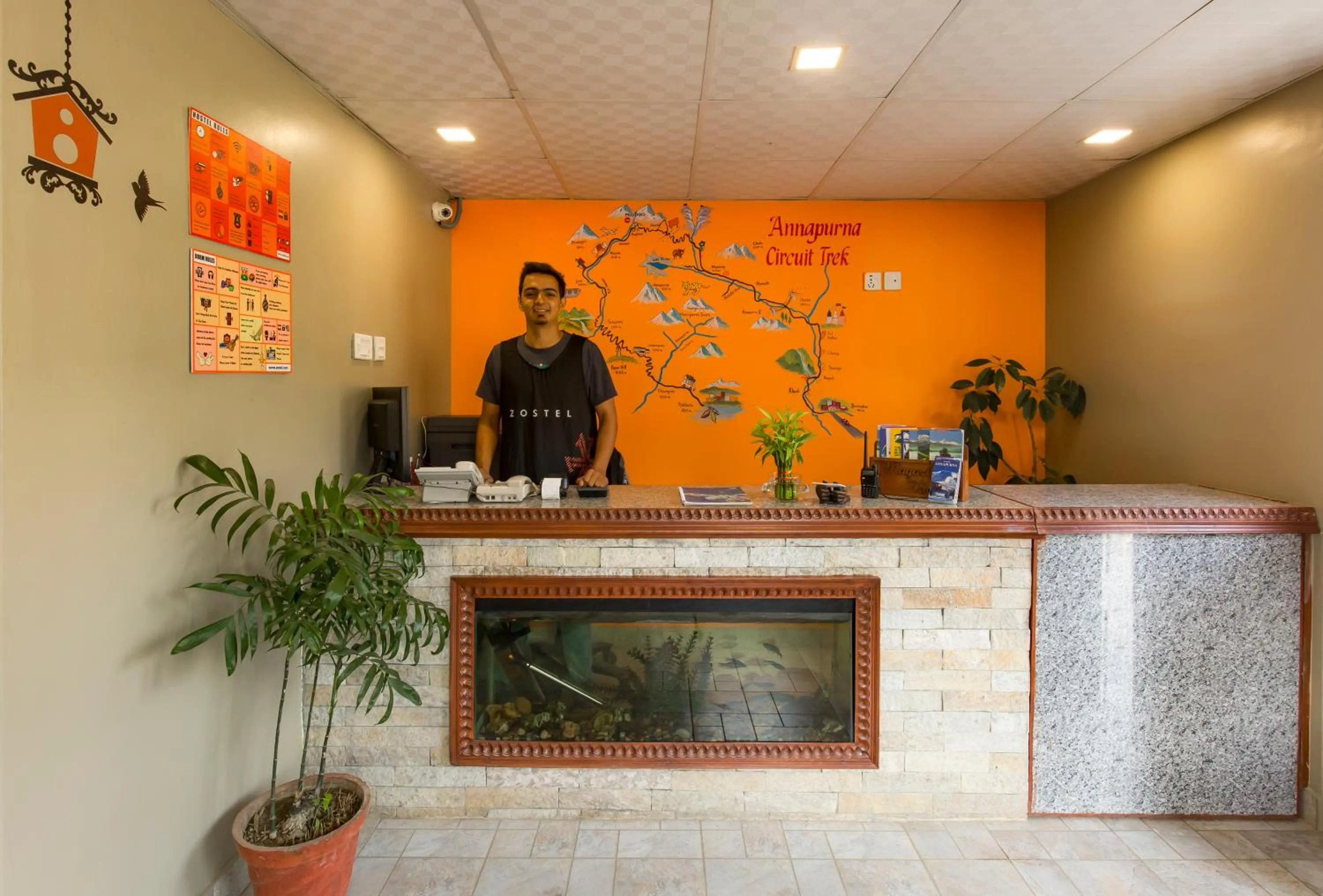 Property building in Zostel Pokhara