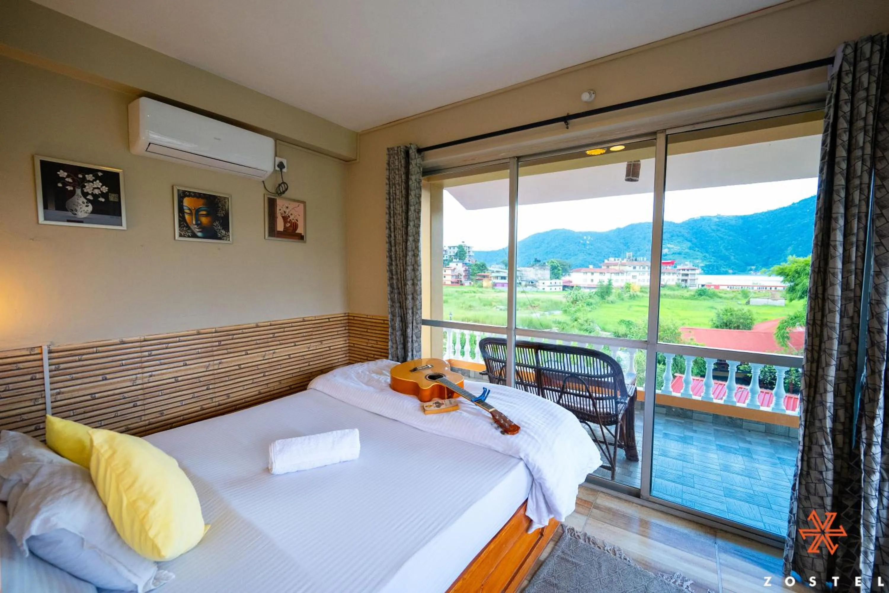 Photo of the whole room, Bed in Zostel Pokhara
