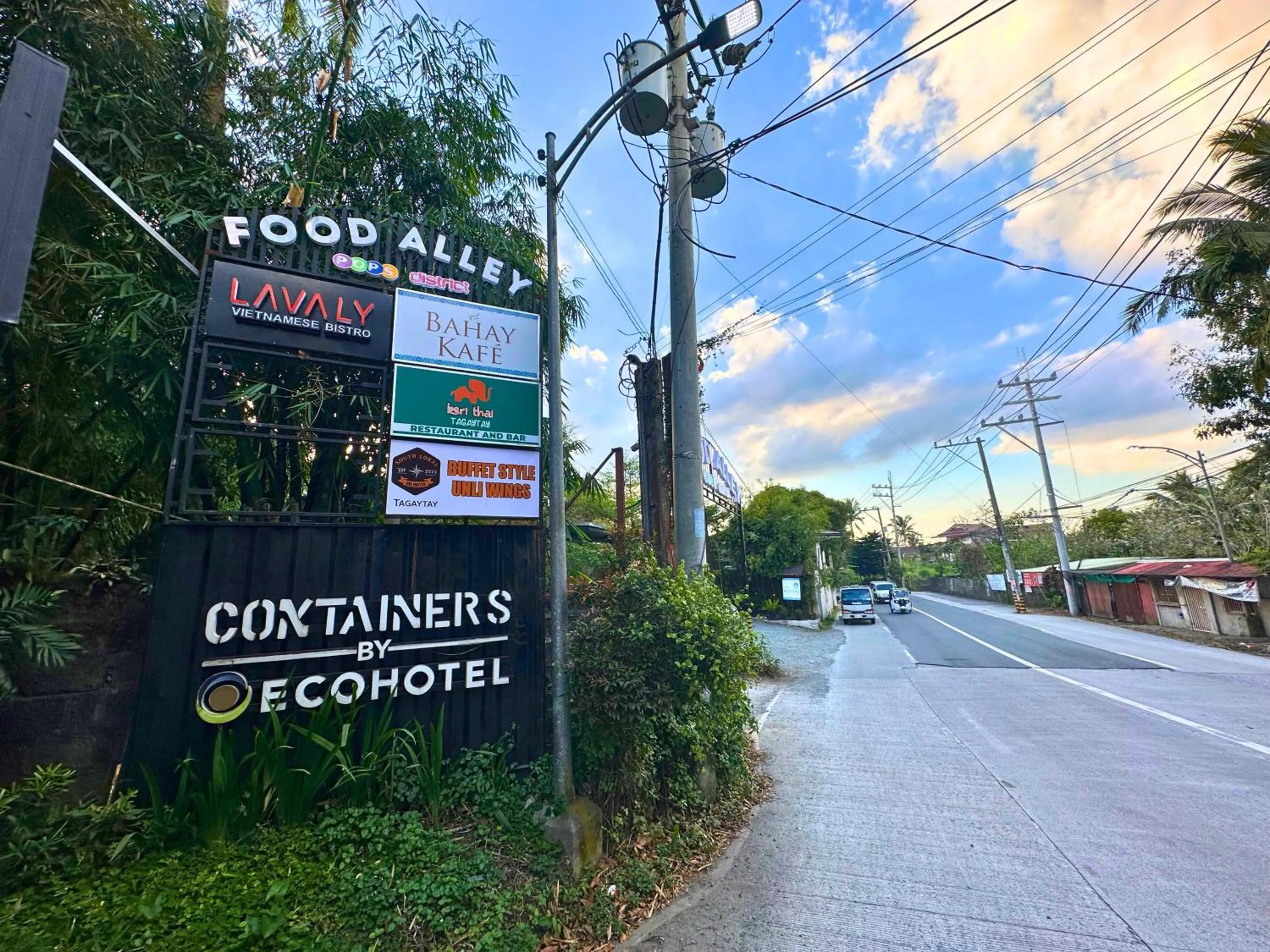 Property logo or sign in Containers by Eco Hotels