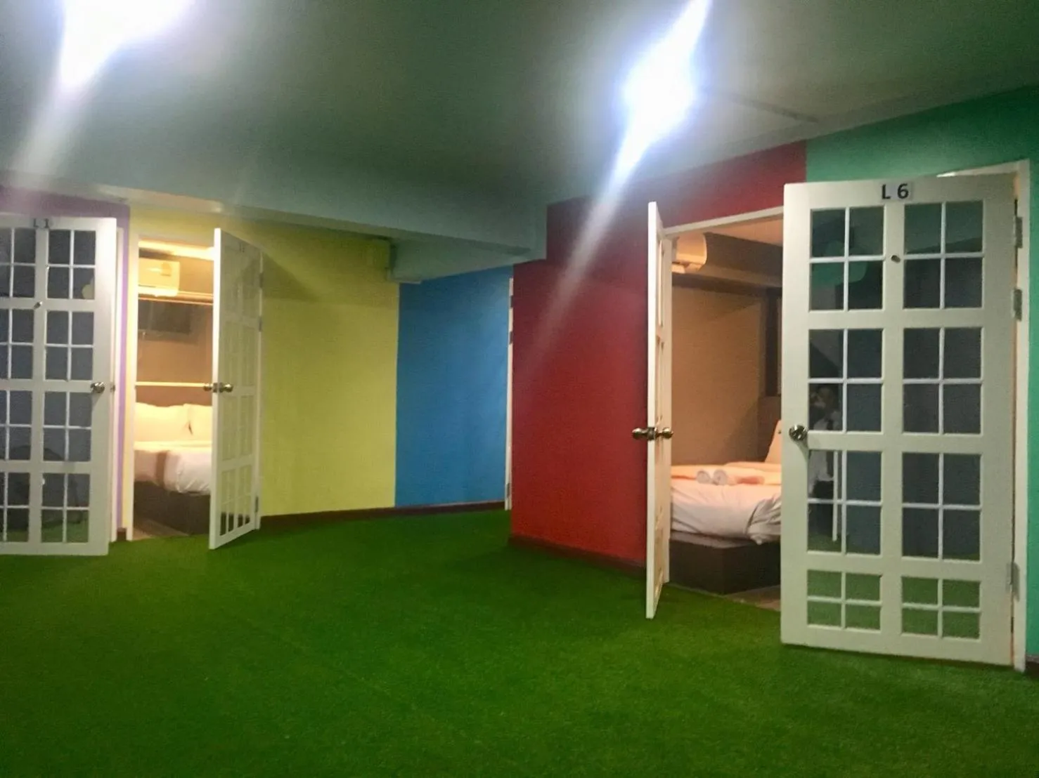 Area and facilities, Bed in The Corner Ratchada