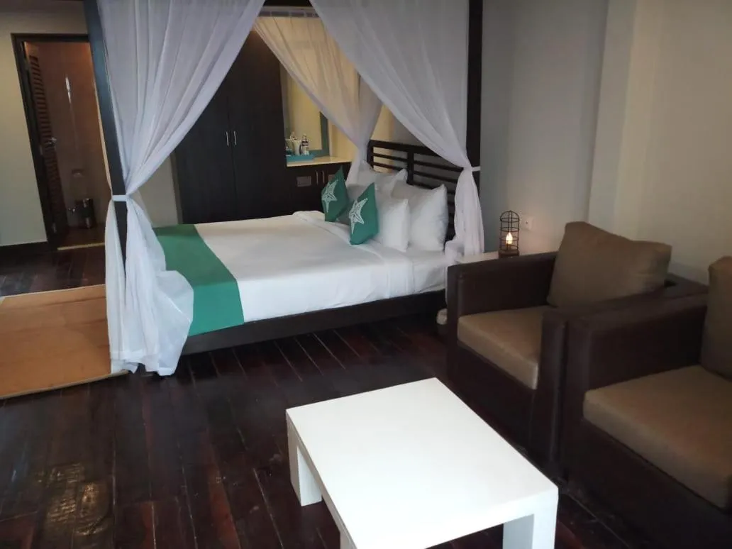 Bed in SinQ Beach Morjim