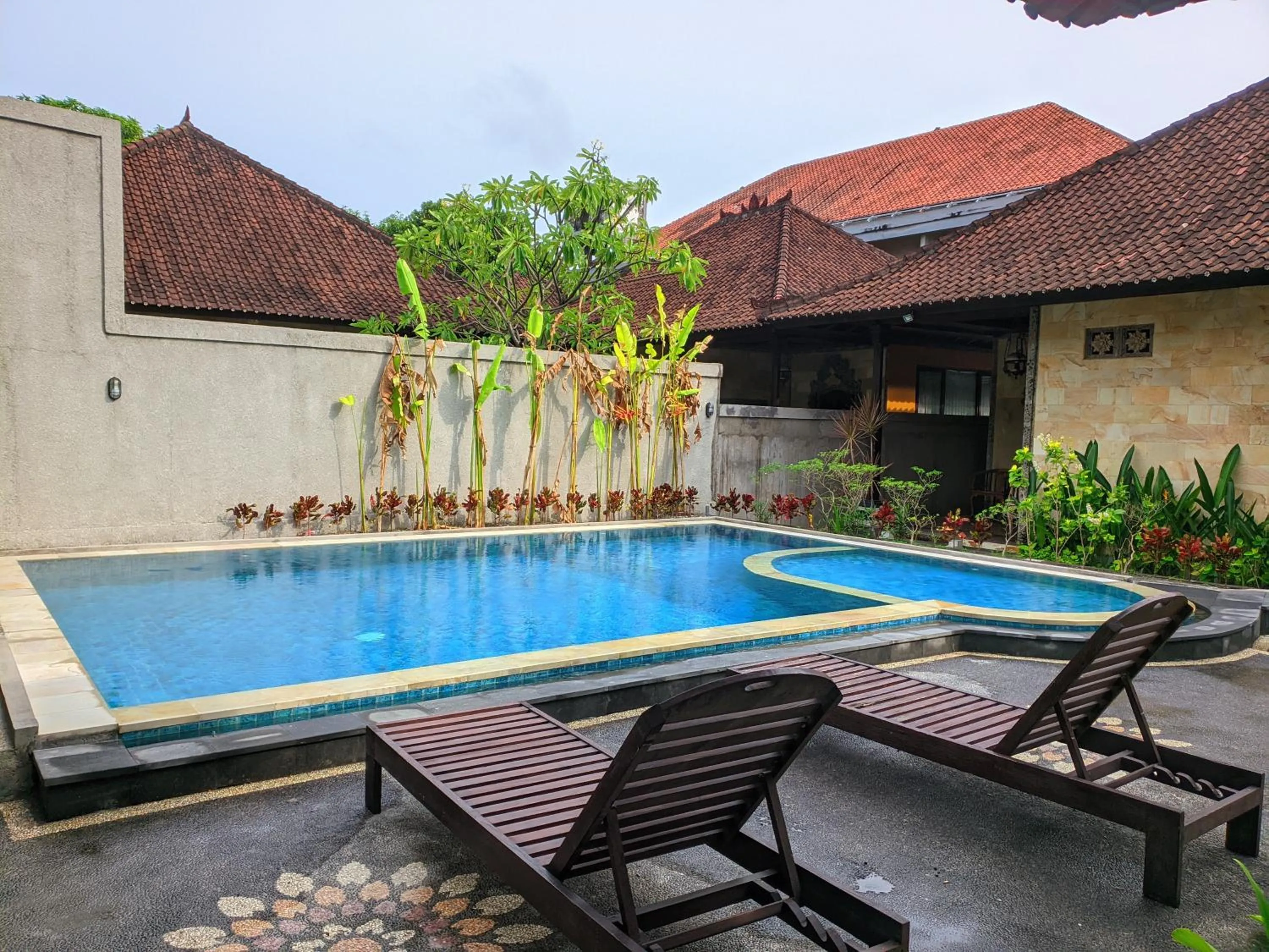 Swimming pool in Taman Sari Cottages