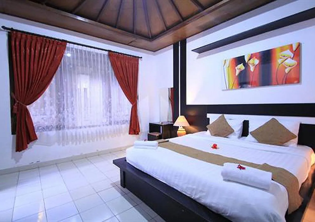 Bedroom, Bed in Taman Sari Cottages