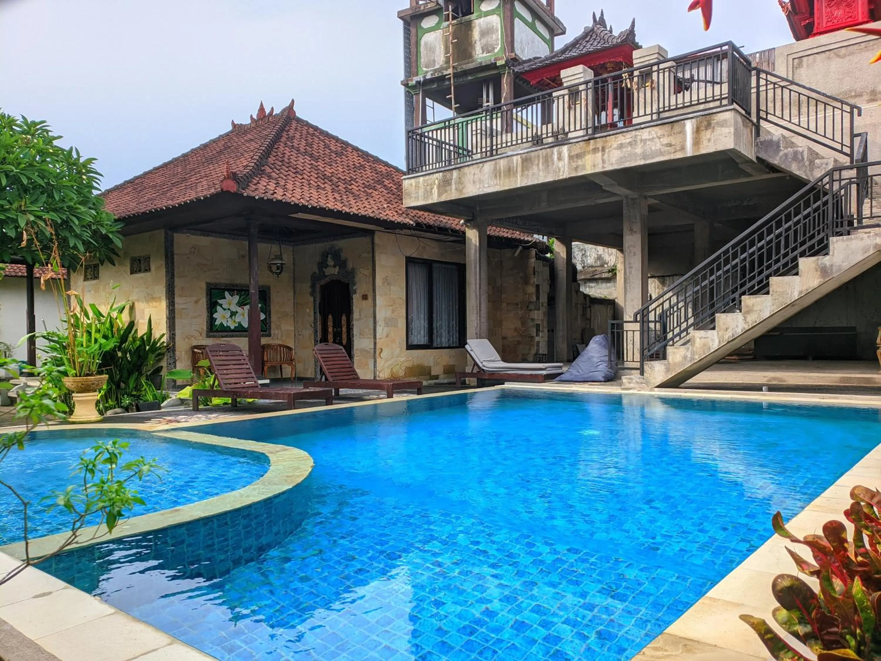 Swimming pool in Taman Sari Cottages