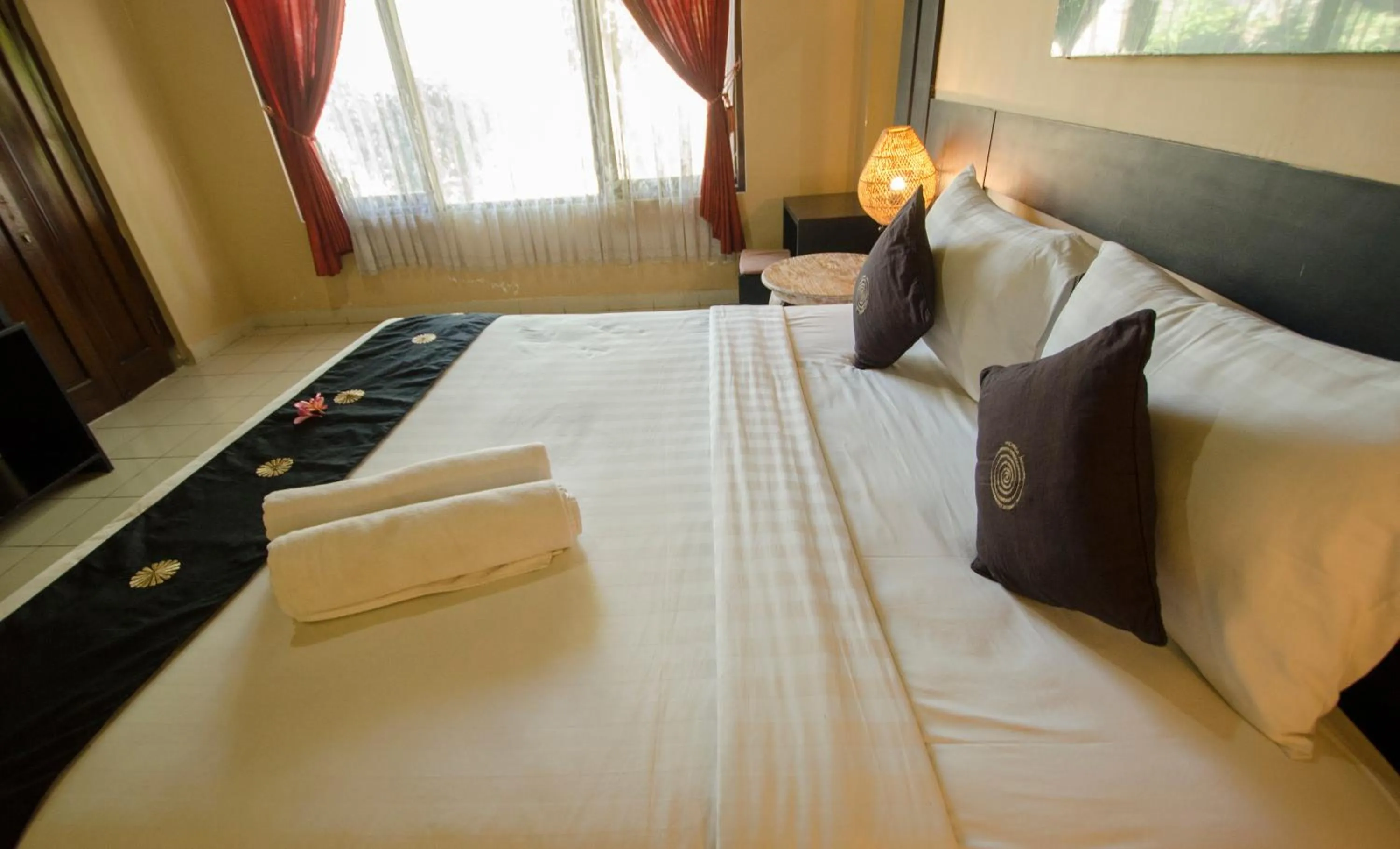 Bedroom, Bed in Taman Sari Cottages