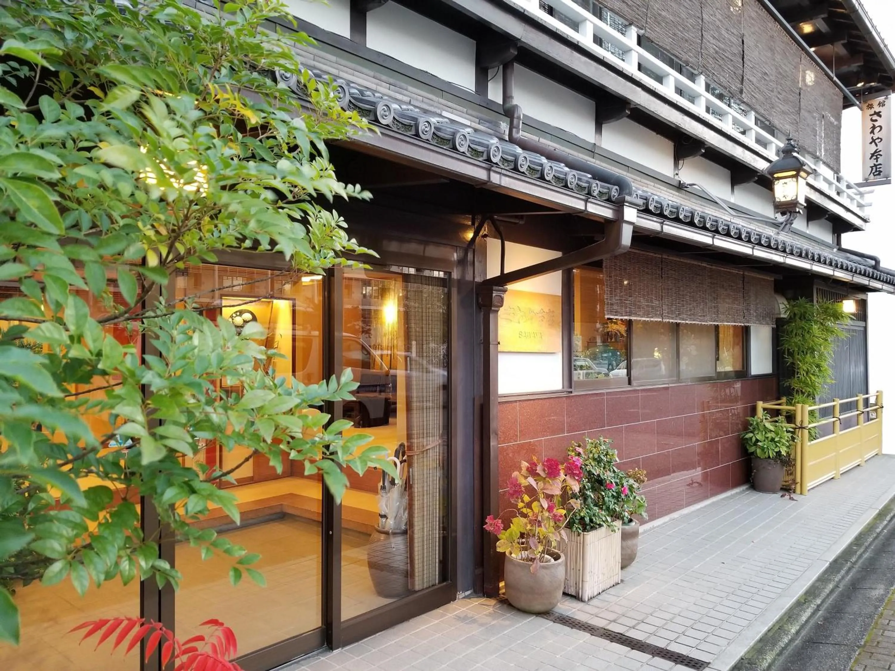 Property building in Ryokan Sawaya Honten