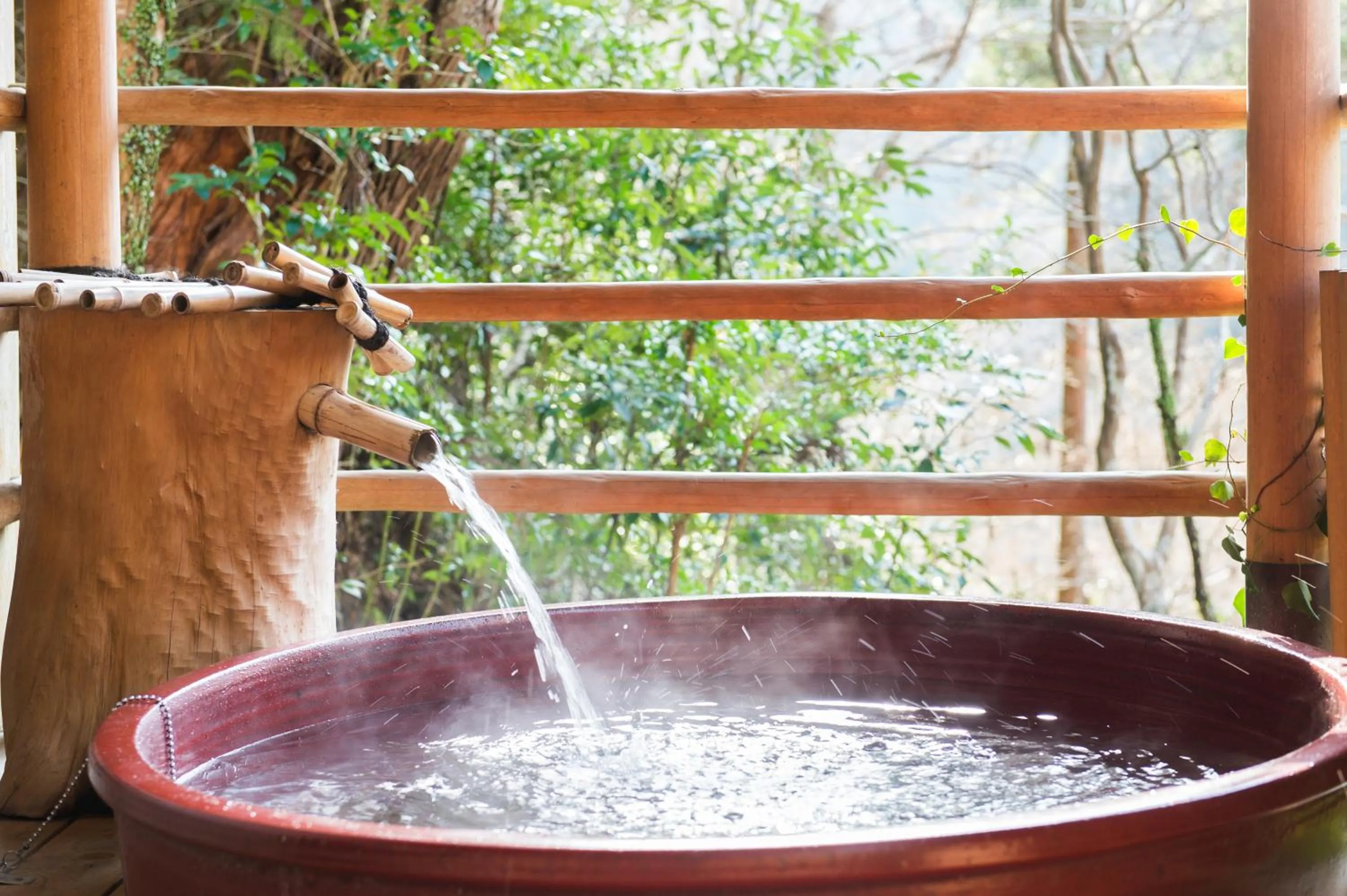 Open Air Bath in Momijiya Annex