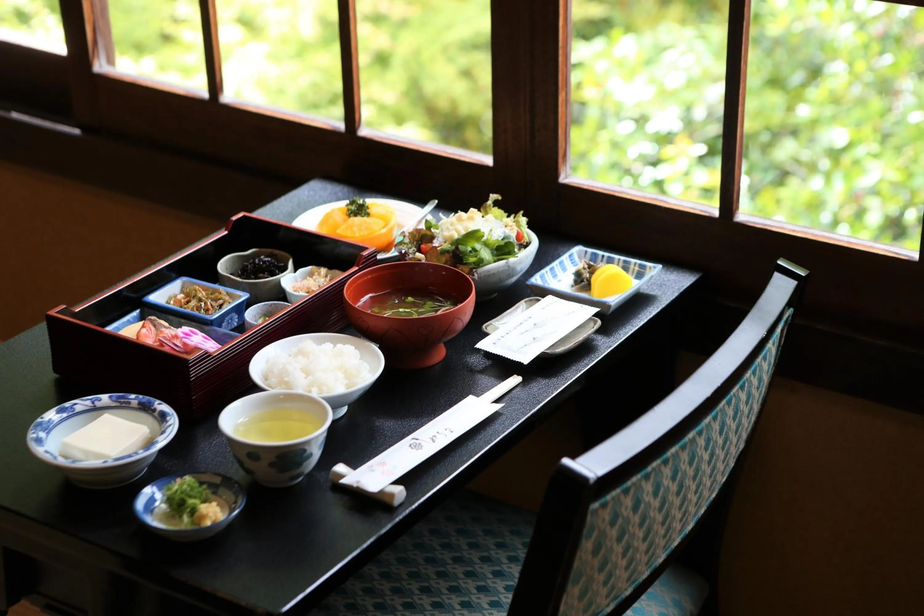 Breakfast in Momijiya Annex