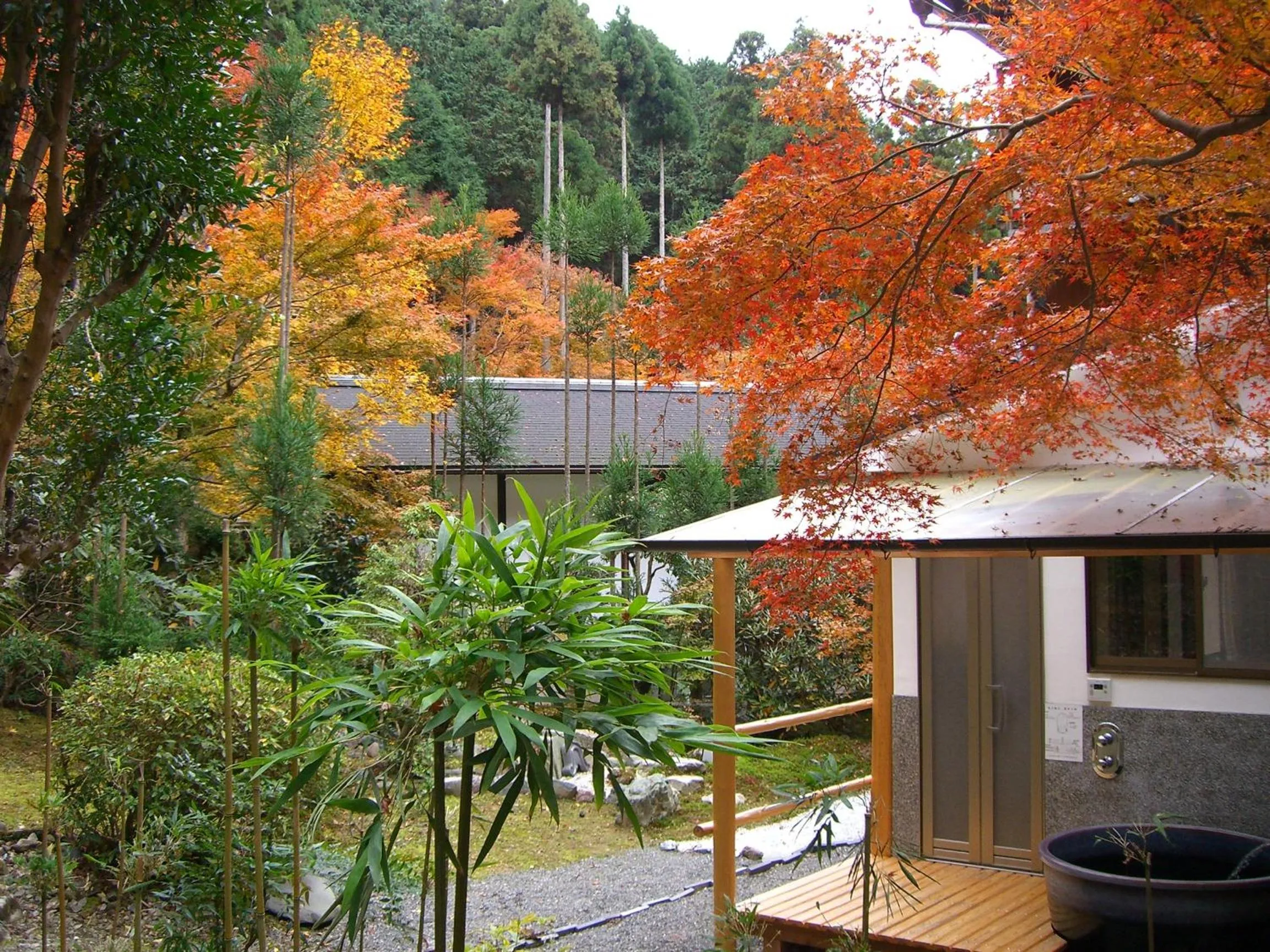 Open Air Bath in Momijiya Annex