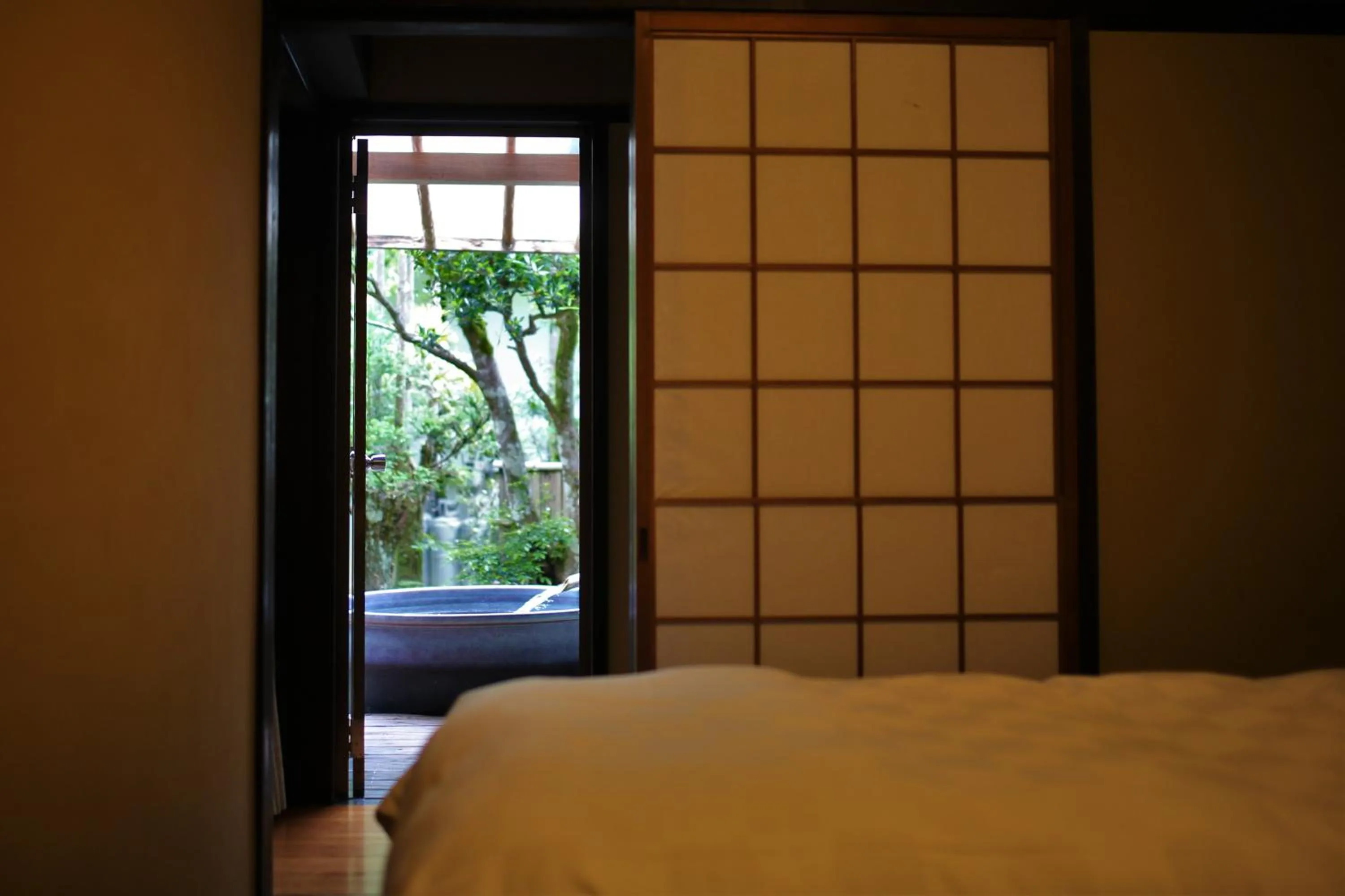 Photo of the whole room, Bed in Momijiya Annex