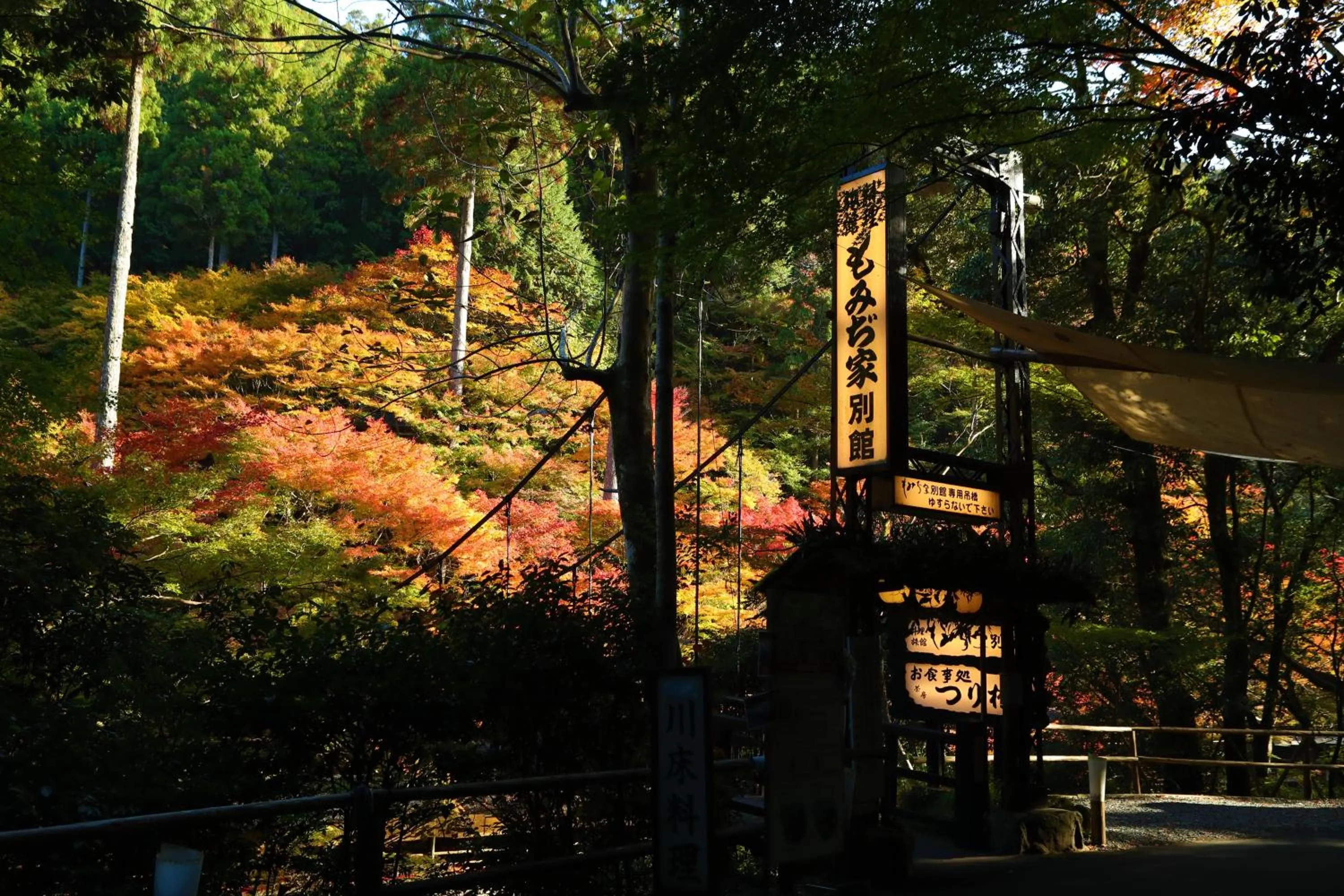 Natural landscape in Momijiya Annex