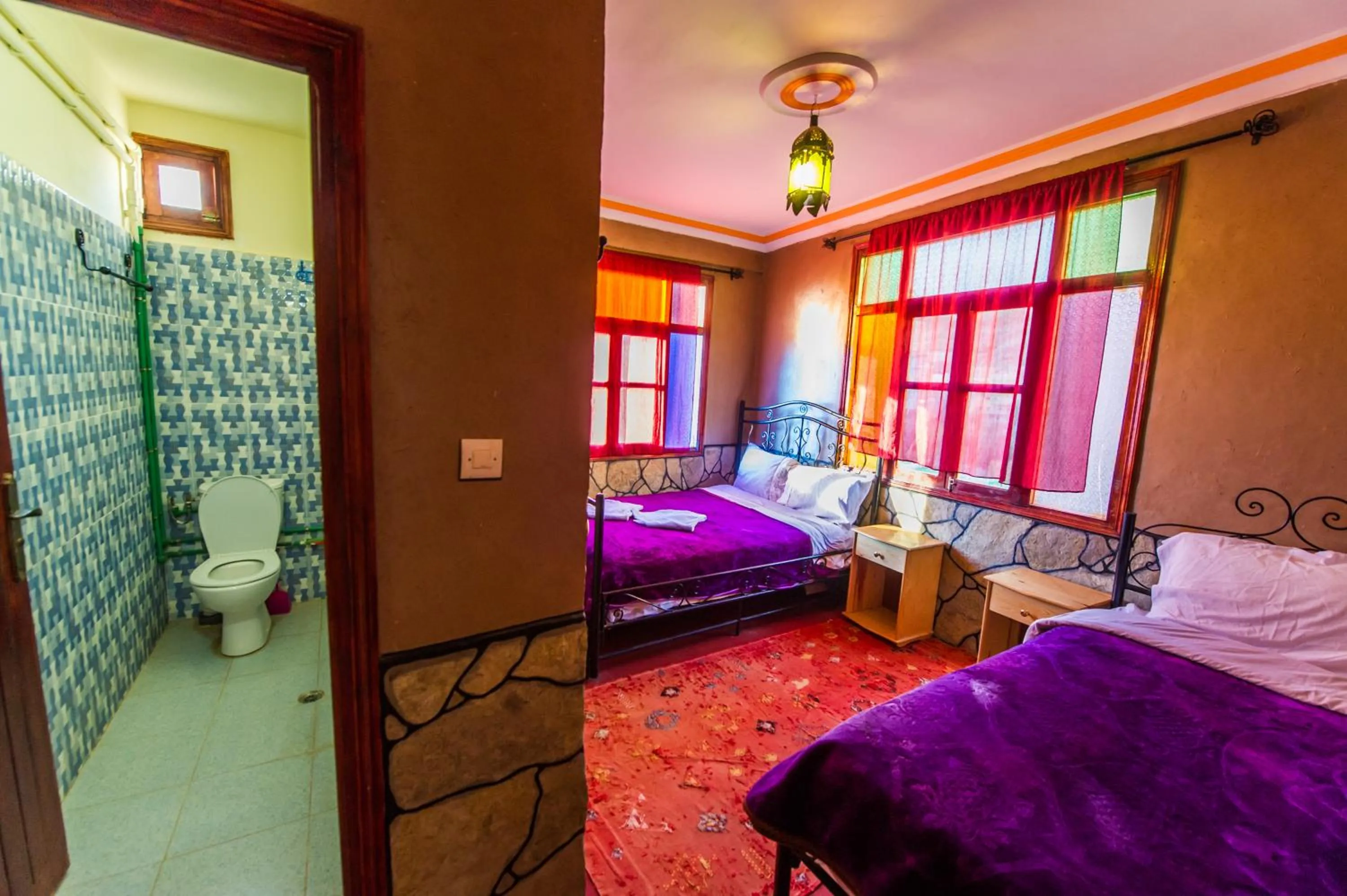 Bed in Les Jardins De Todgha gorges de todra tinghir