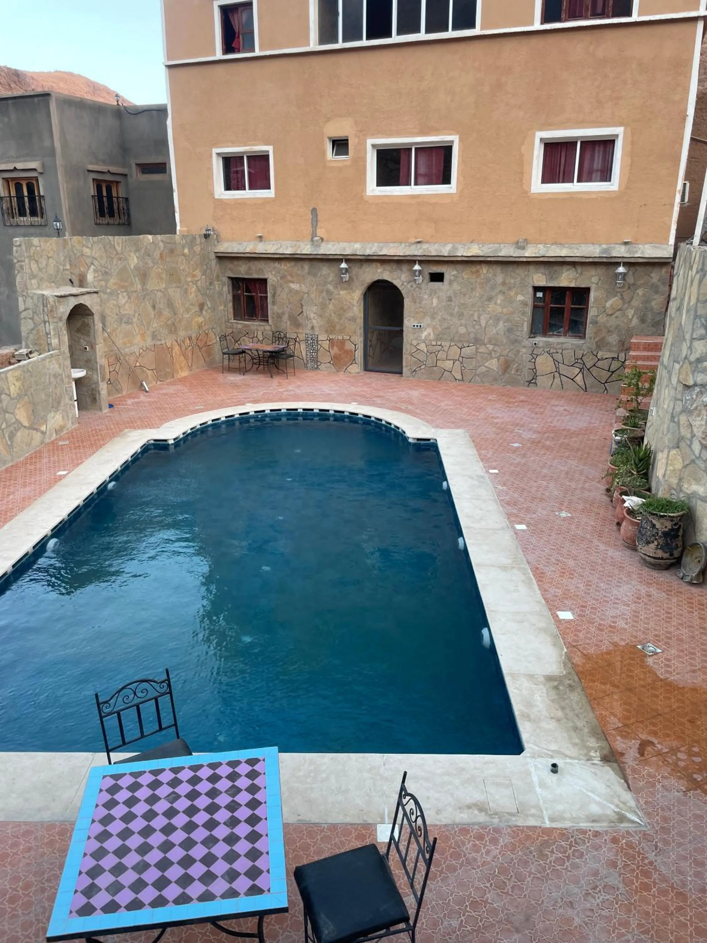 Swimming pool in Les Jardins De Todgha gorges de todra tinghir