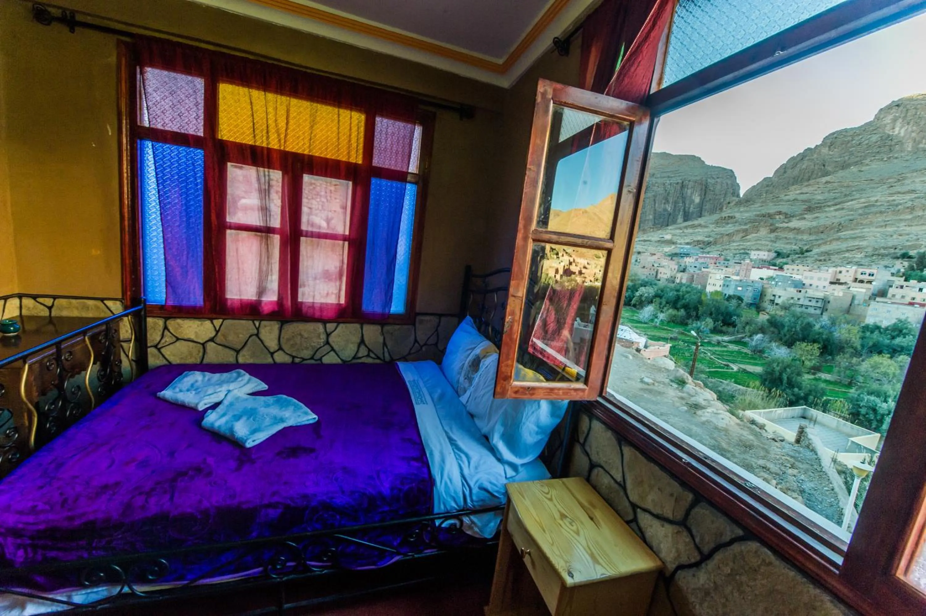 Bed in Les Jardins De Todgha gorges de todra tinghir