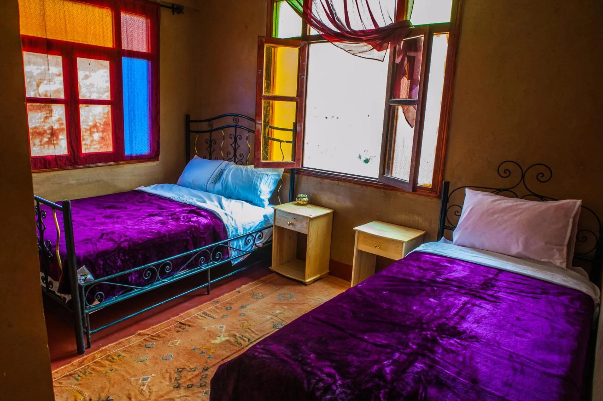 Photo of the whole room, Bed in Les Jardins De Todgha gorges de todra tinghir